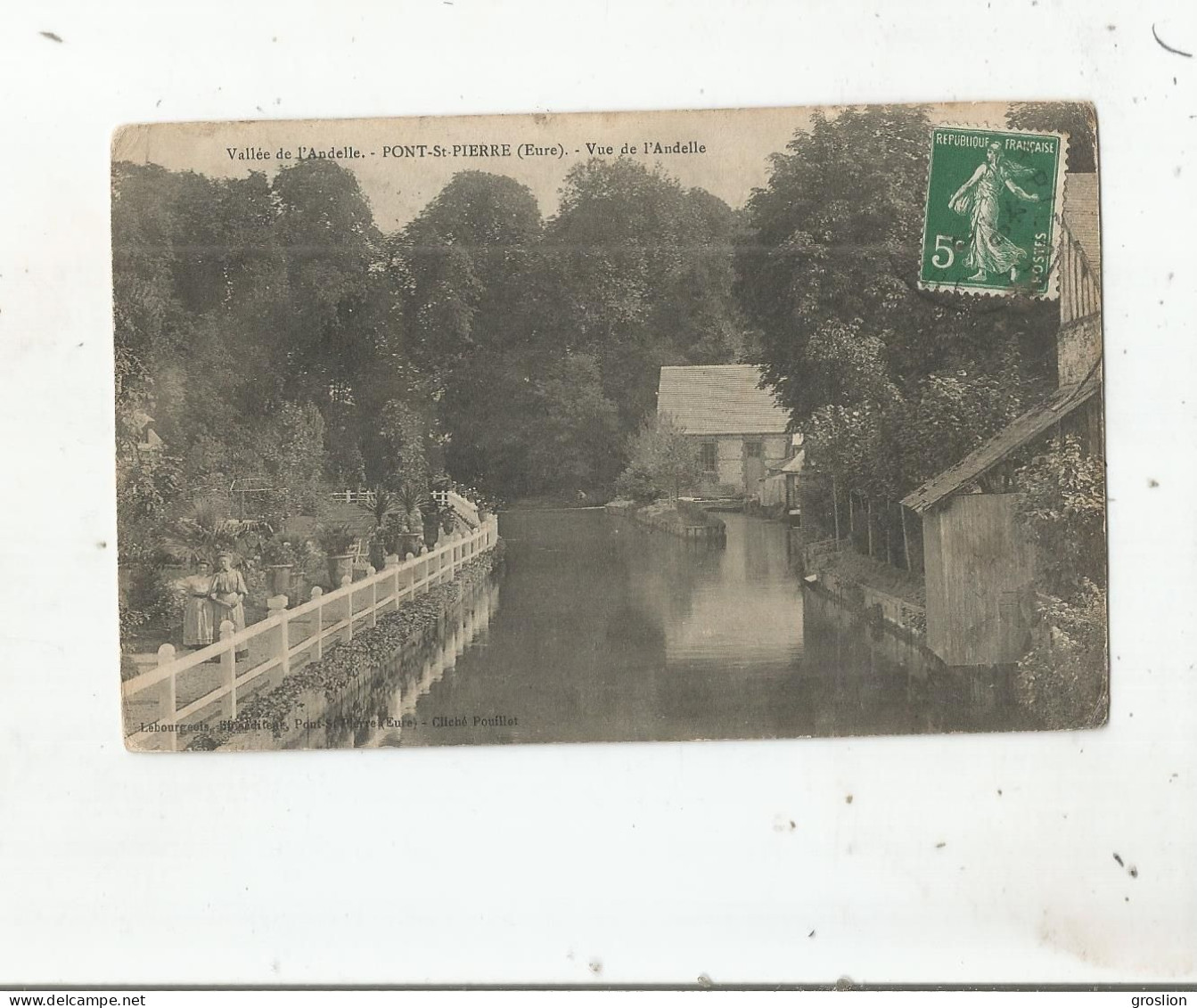 PONT SAINT PIERRE (EURE) VALLEE DE L'ANDELLE VUE DE L'ANDELLE - Otros & Sin Clasificación