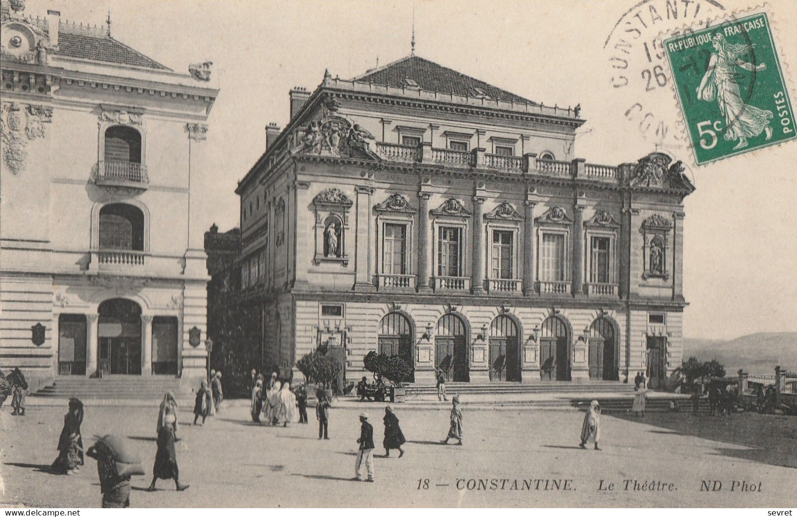 CONSTANTINE   -Le Théatre - Constantine