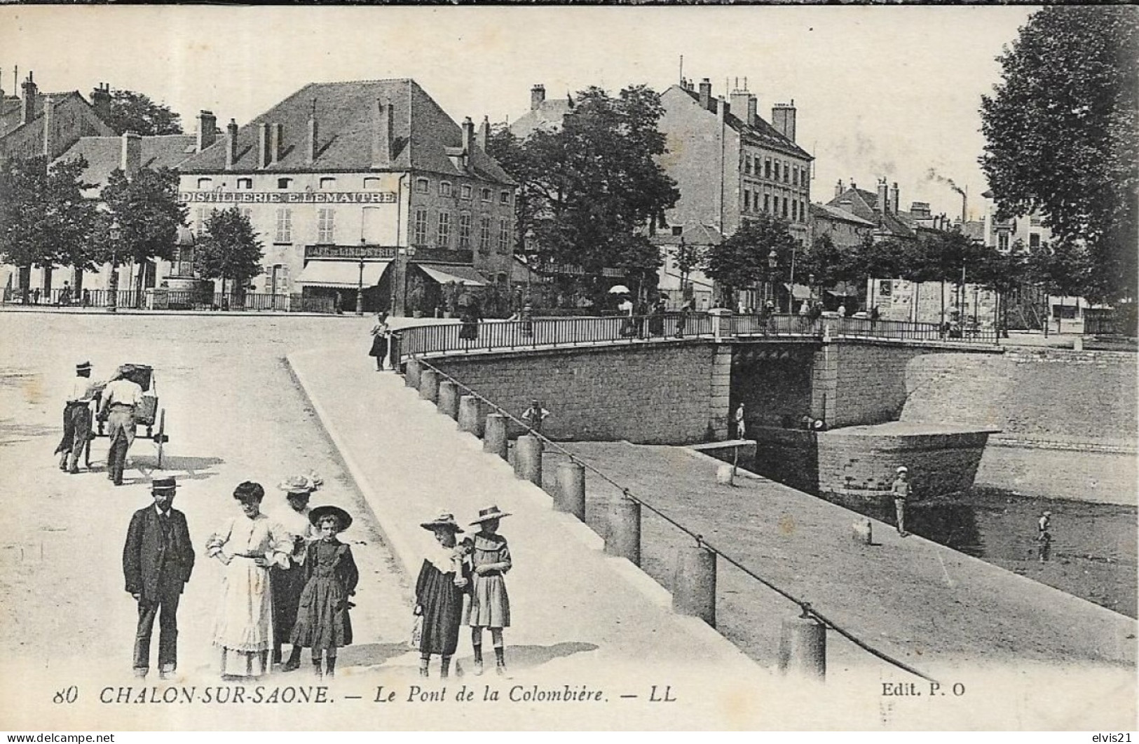 CHALON SUR SAONE Le Pont De La Colombière - Chalon Sur Saone