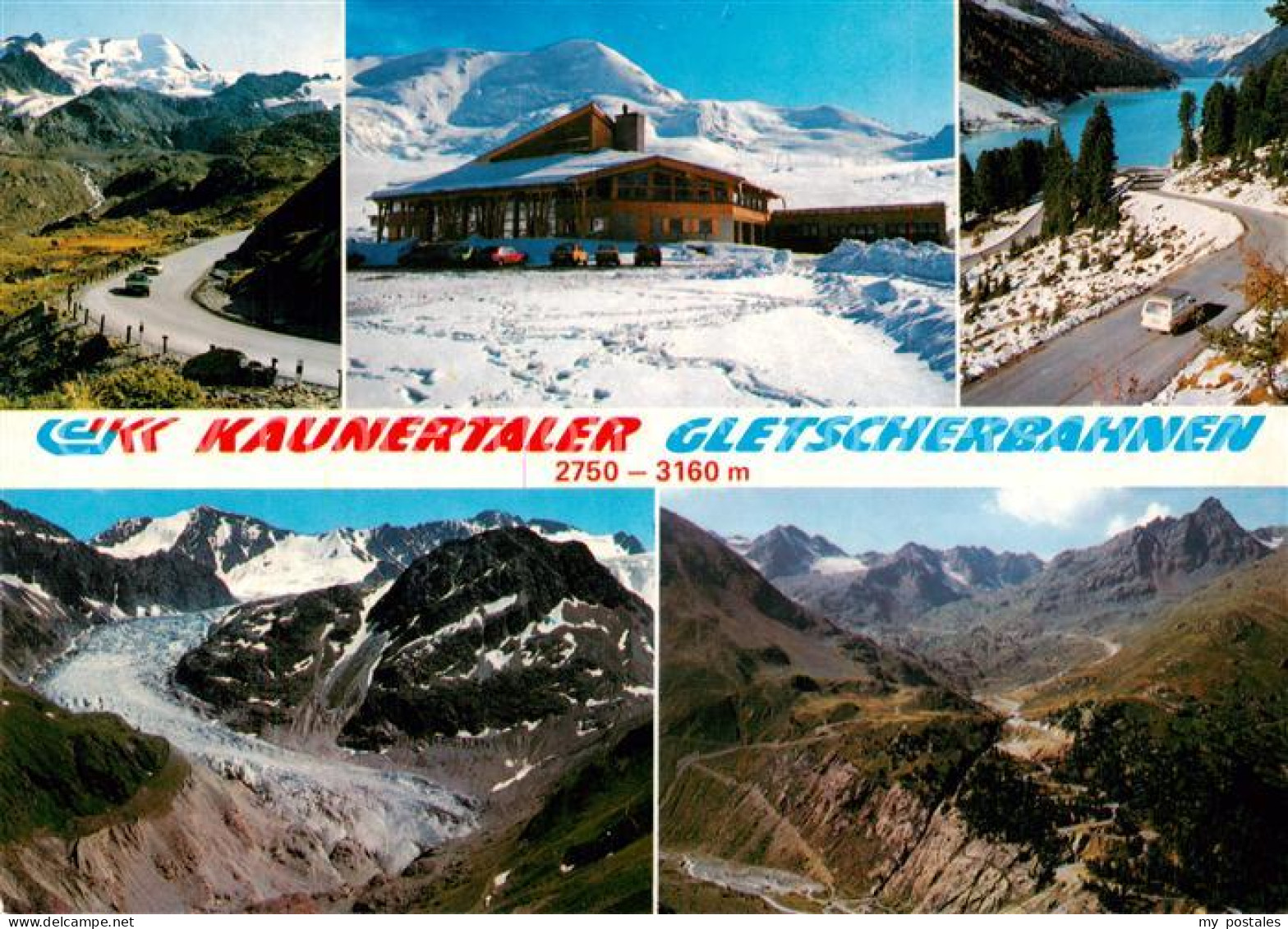 73791451 Kaunertal Tirol AT Kaunertaler Gletscherbahnen Hotel Gletscher Panorama - Sonstige & Ohne Zuordnung