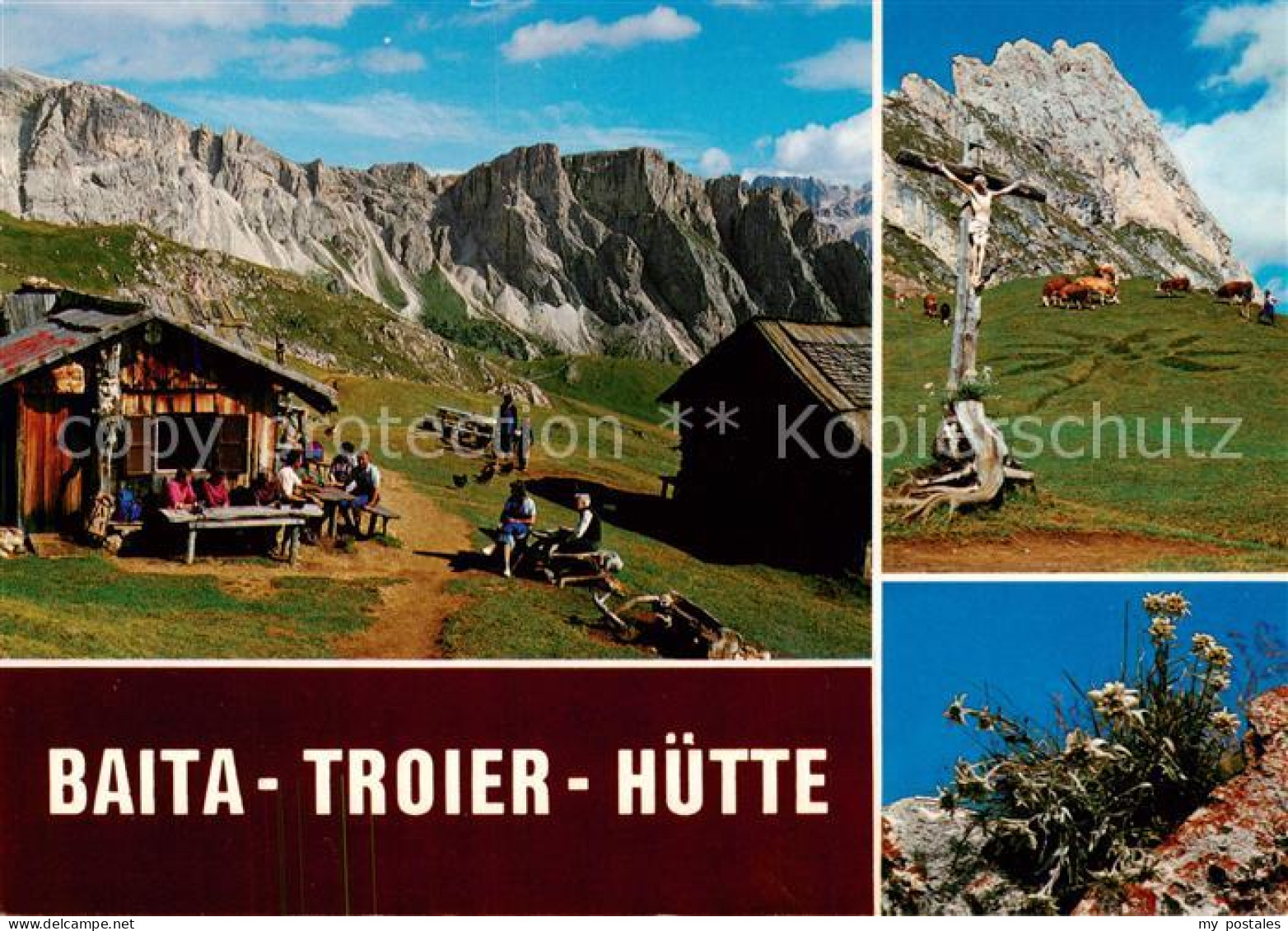 73791431 Baita Schuatsch Schuatschhuette 1900m Groedental IT Troier Huette Panor - Other & Unclassified