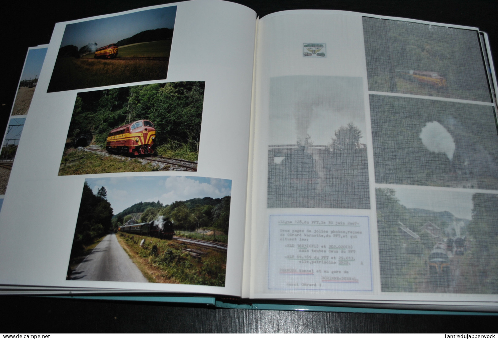 Album photo 160 Festival Vapeur PFT 64.169 Ligne 128 162 Gare Namur herbatte Atelier SNCB Salzinnes Trois Vallées CFV 3V