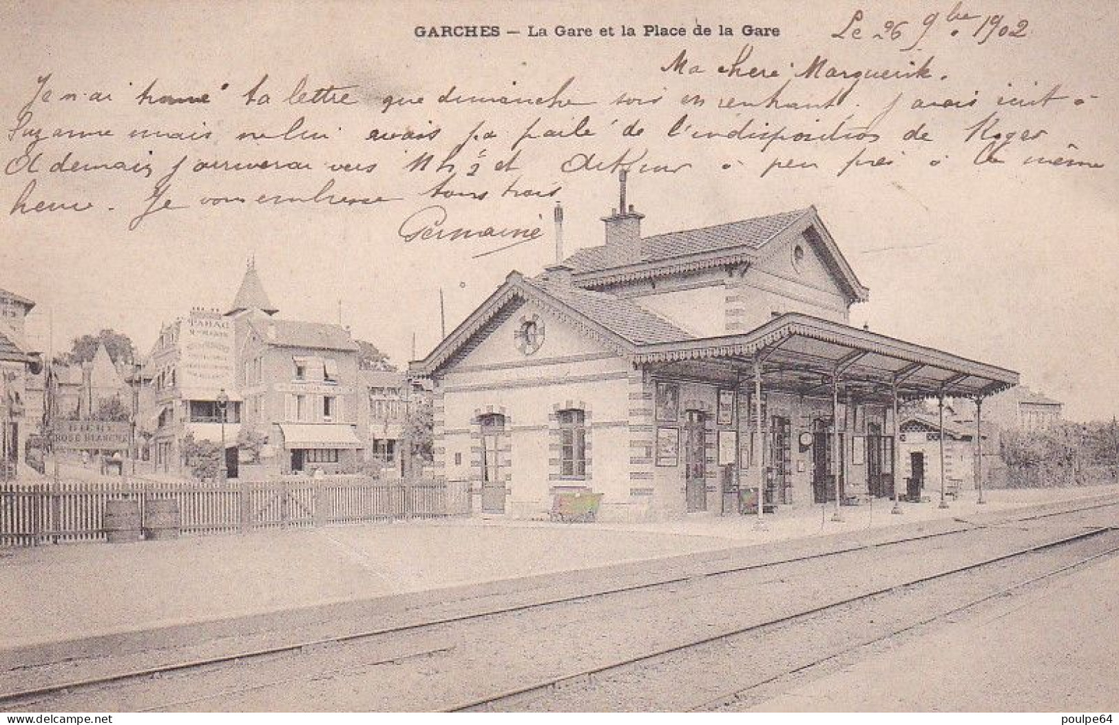 La Gare : Vue Intérieure - Garches