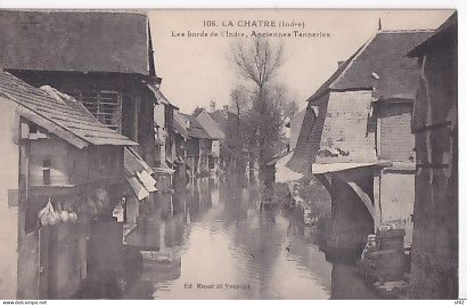 LA CHATRE       Les Bords De L Indre. Anciennes Tanneries - La Chatre