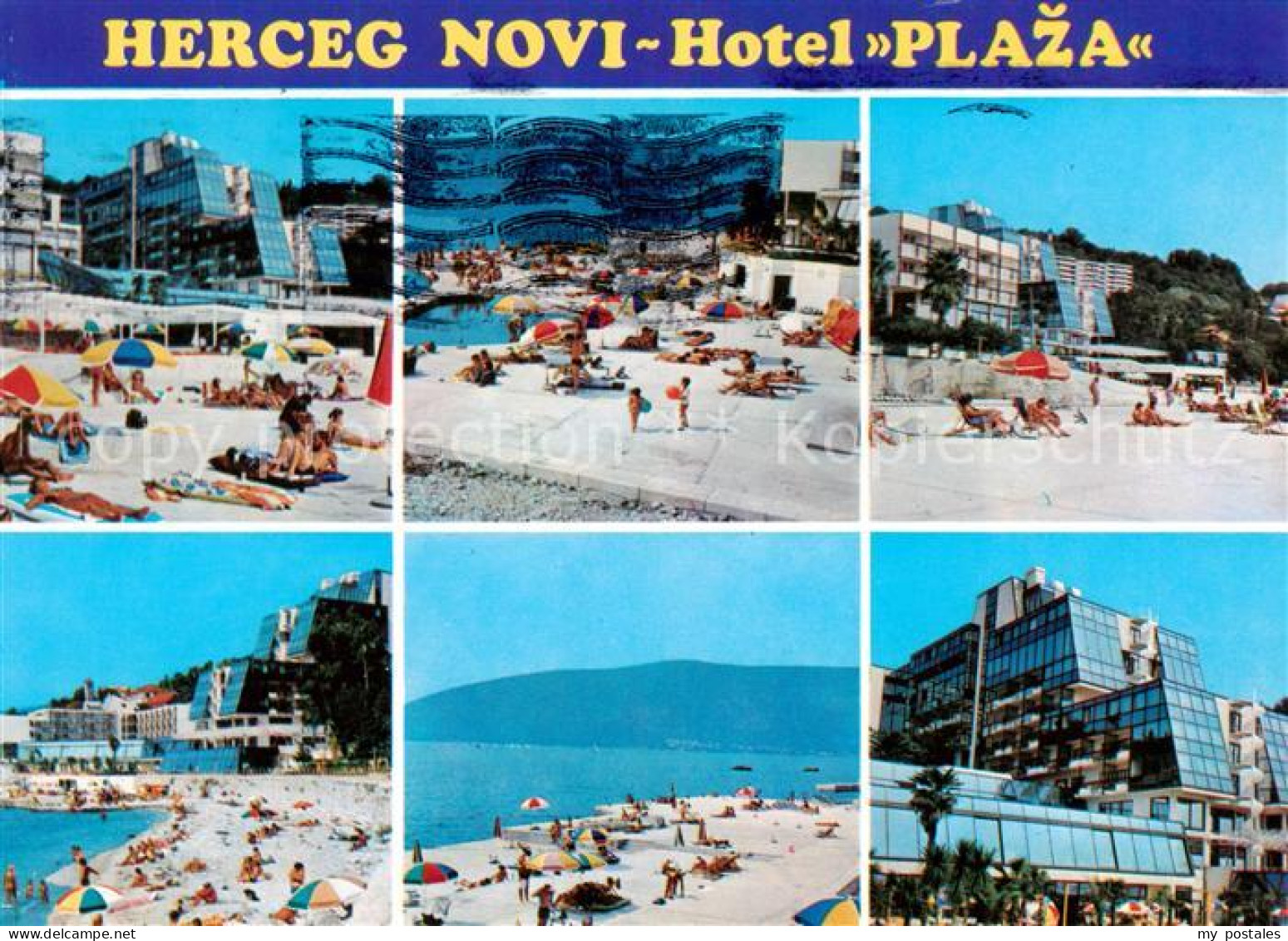 73791411 Herceg Novi Serbija Hotel Plaza Strandpartien  - Serbie