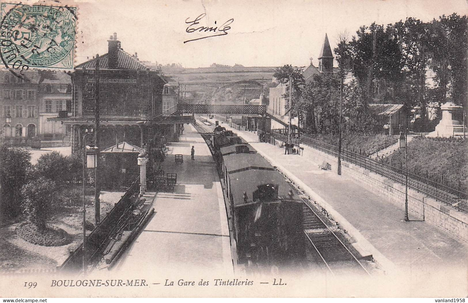 BOULOGNE Sur MER-la Gare Des Tintelleries - Boulogne Sur Mer