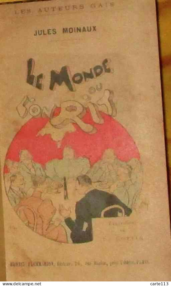 MOINAUX Jules - LE MONDE OU L'ON RIT - 1801-1900