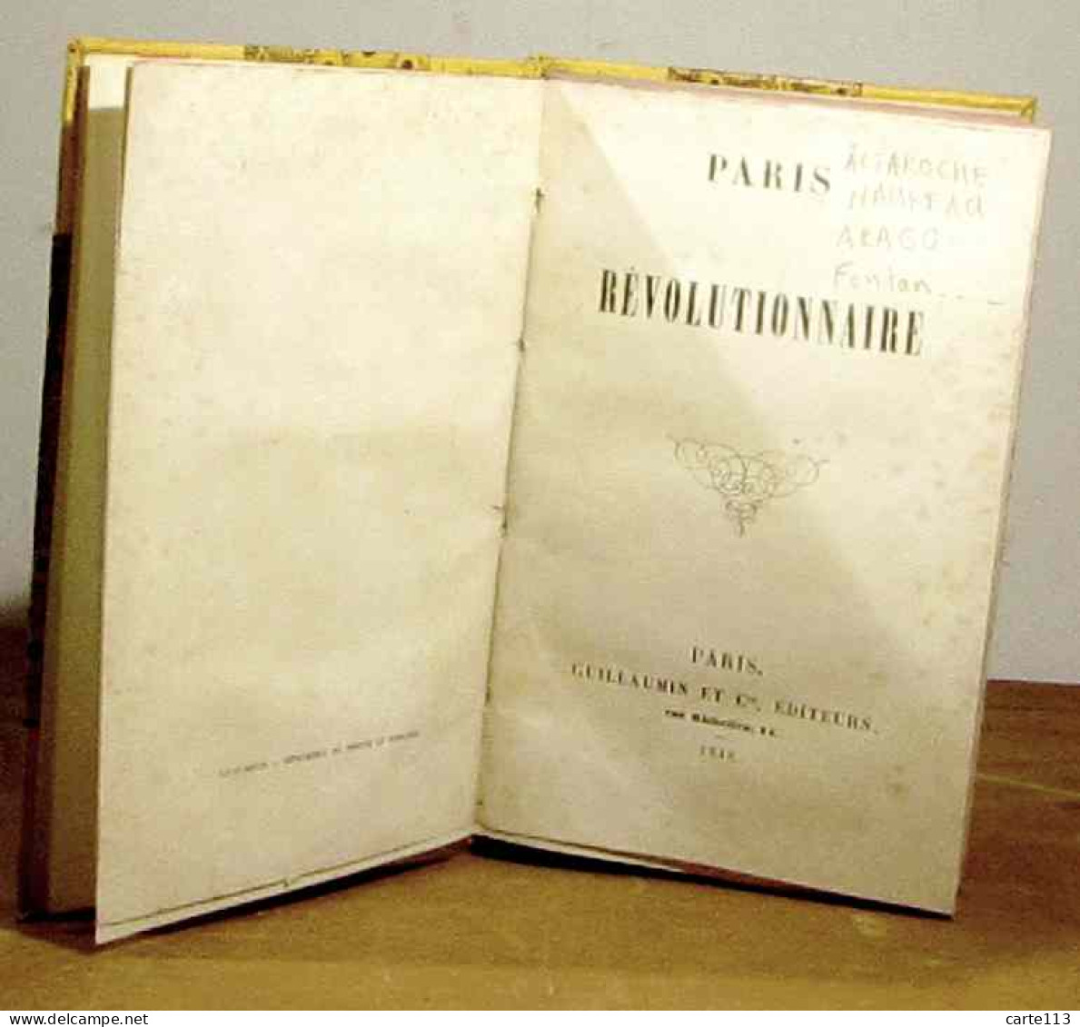 COLLECTIF  - PARIS REVOLUTIONNAIRE - 1801-1900