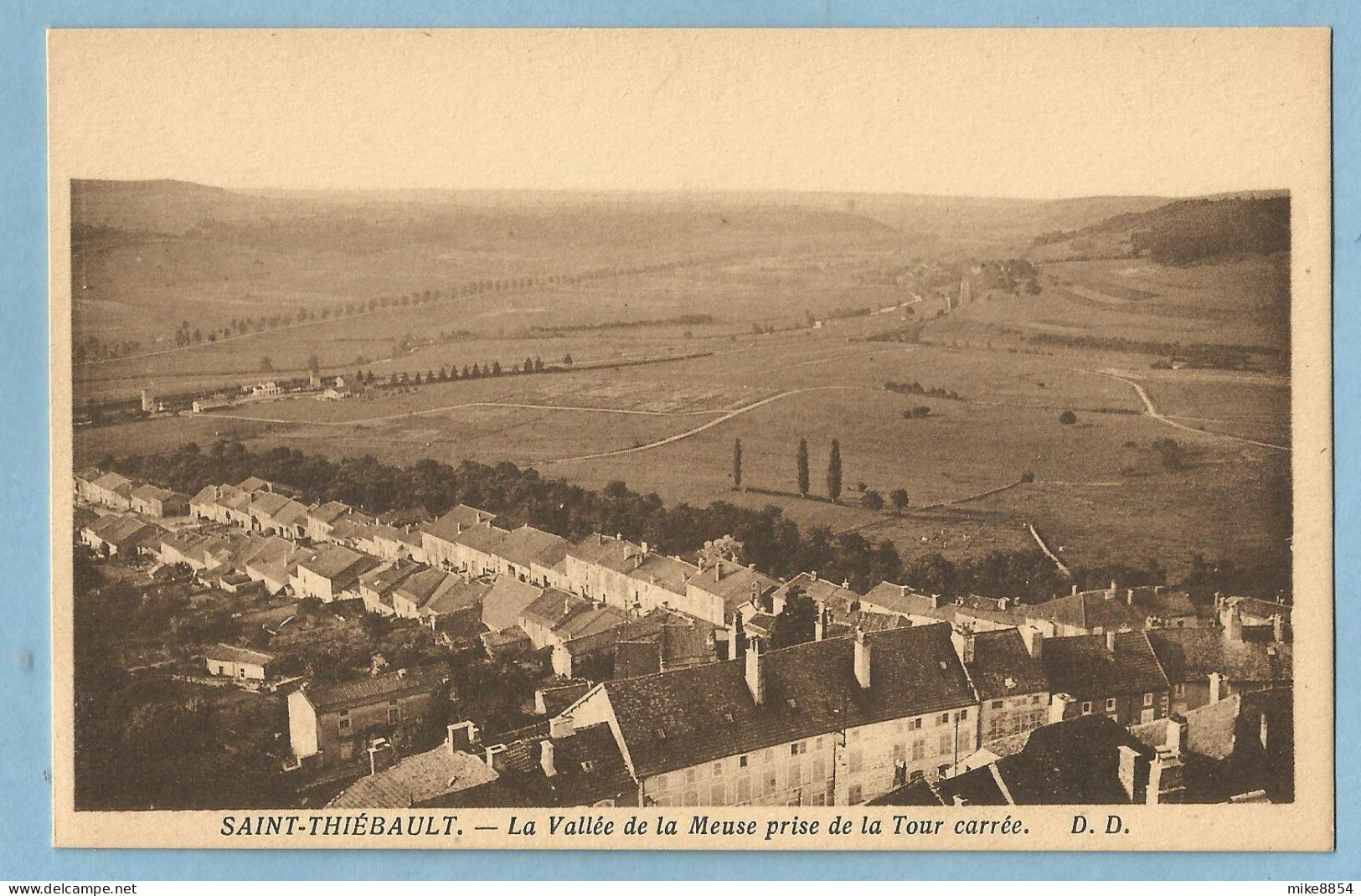 1936  CPA   SAINT-THIEBAULT  (Haute-Marne)  La Vallée De La Meuse Prise De La Tour Carrée  +++++ - Altri & Non Classificati