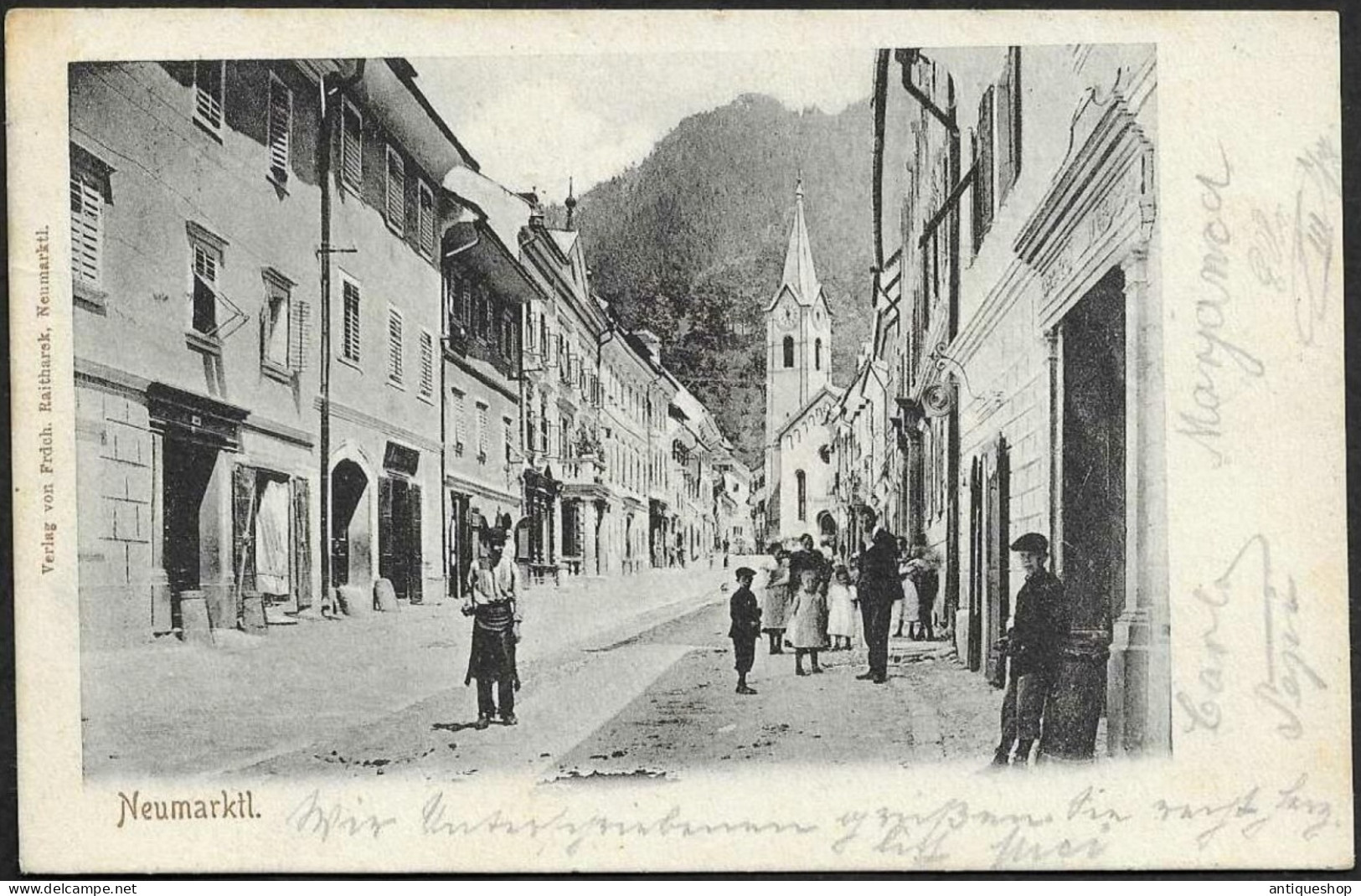 Slovenia-----Trzic-----old Postcard - Slovénie