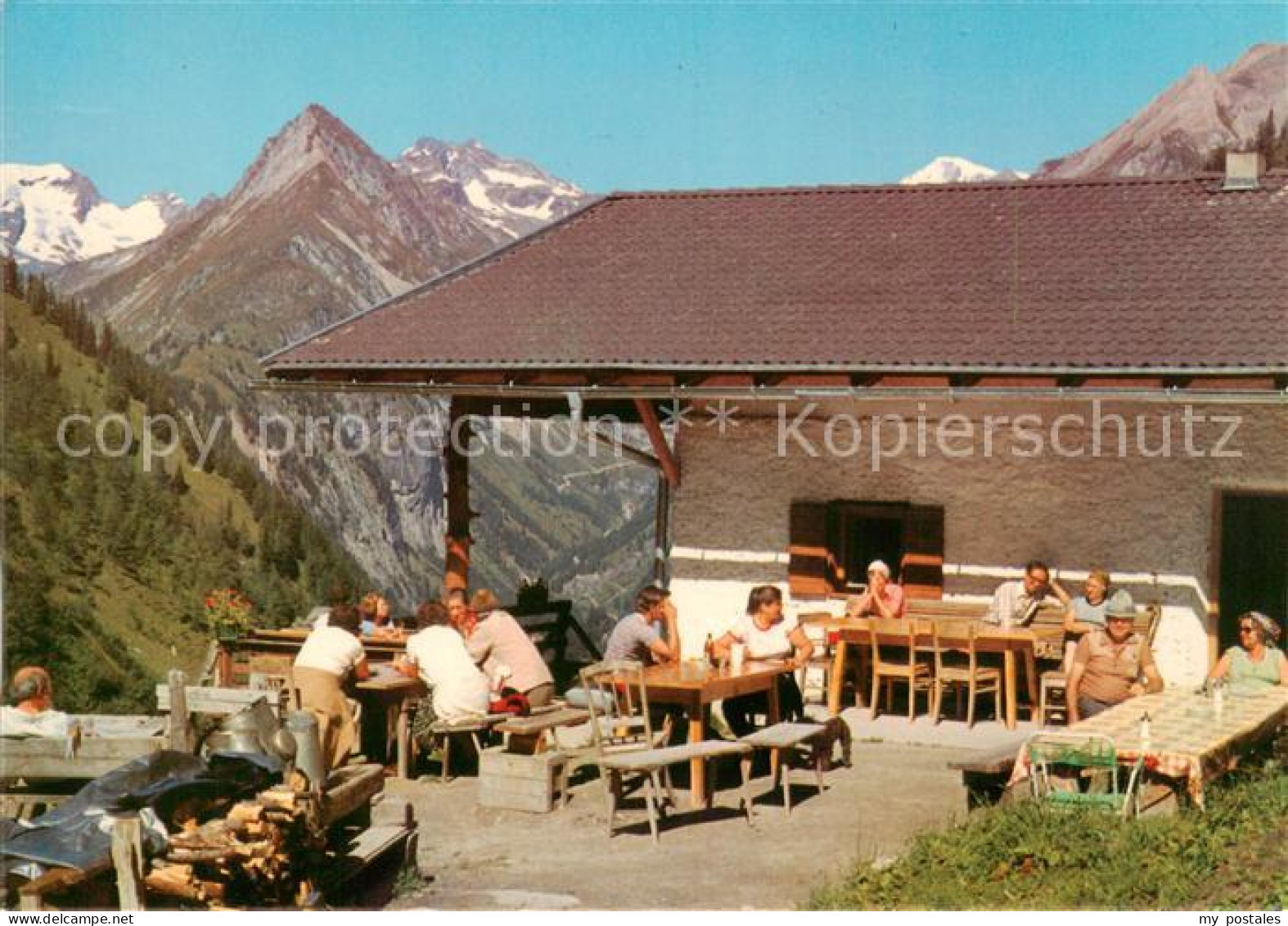 73791394 Lassnitzenalm 1887m Praegraten Grossvenediger AT Mit Schluesselspitze G - Sonstige & Ohne Zuordnung