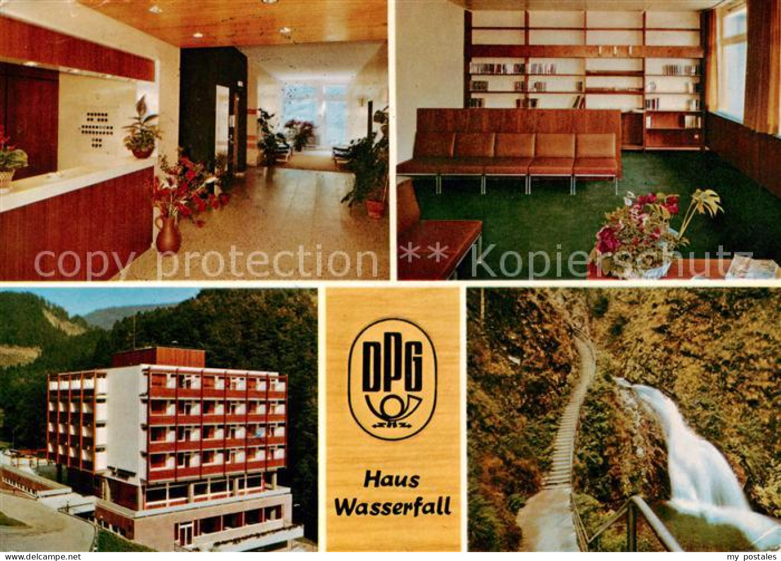 73791386 Lierbach Deutsche Postgewerkschaft Erholungsheim Haus Wasserfall Rezept - Oppenau