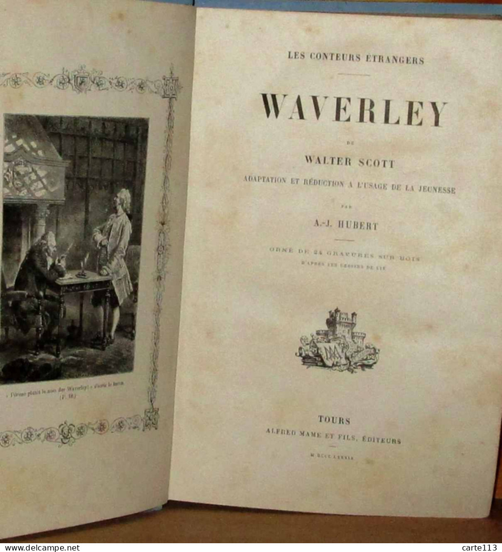 SCOTT Walter - WAVERLEY - 1801-1900