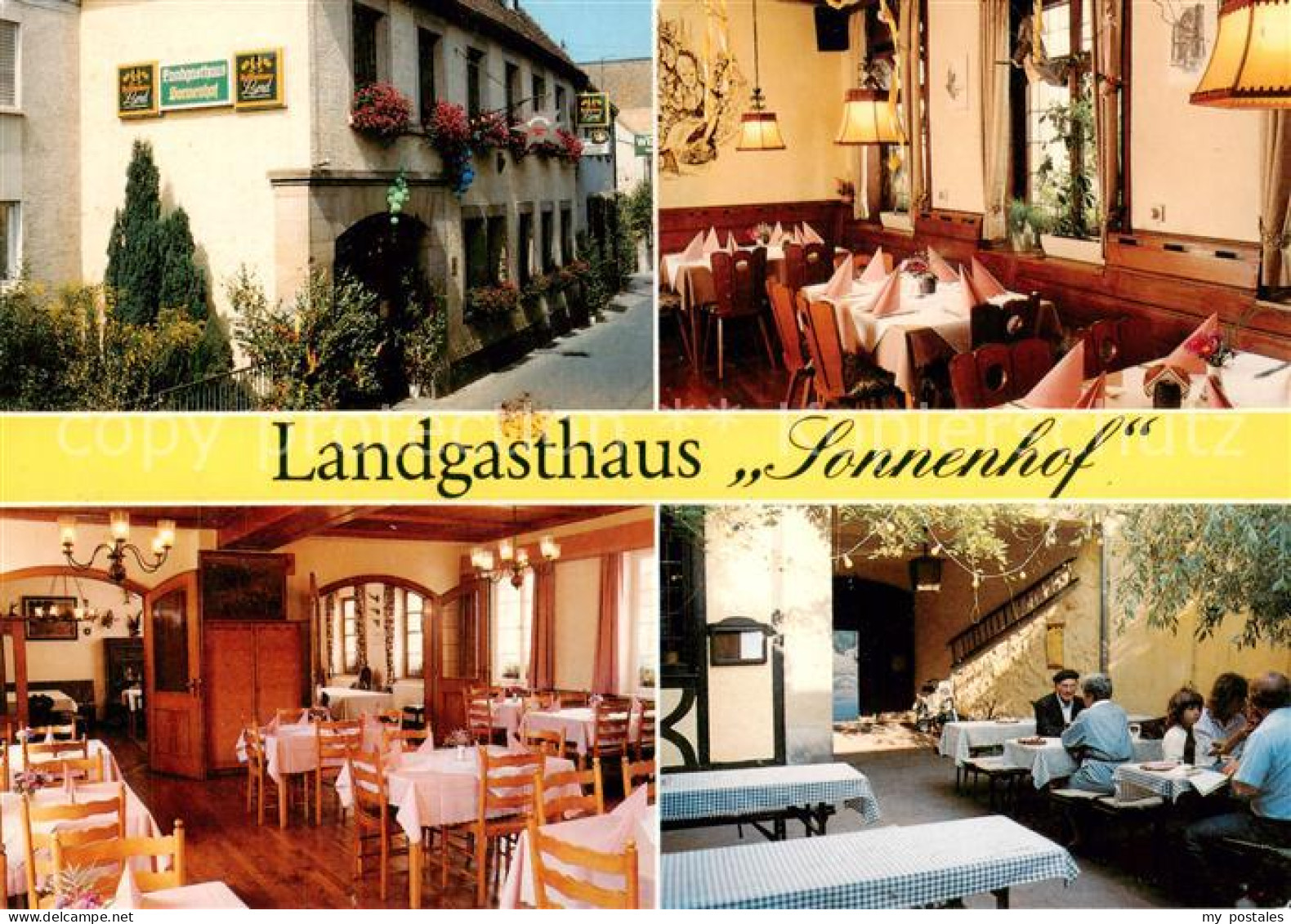 73791376 Leistadt Landgasthaus Sonnenhof Gastraeume Freiterrasse Leistadt - Bad Duerkheim