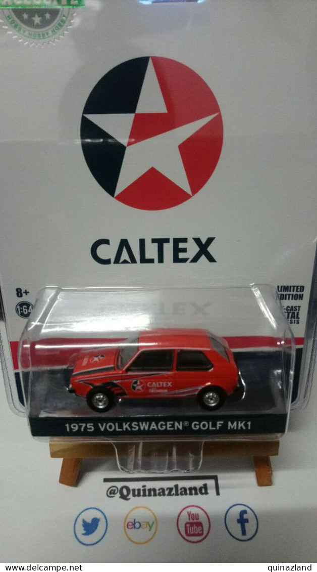 Greenlight Caltex 1975 Volkswagen Golf MK1 (NG83) - Other & Unclassified