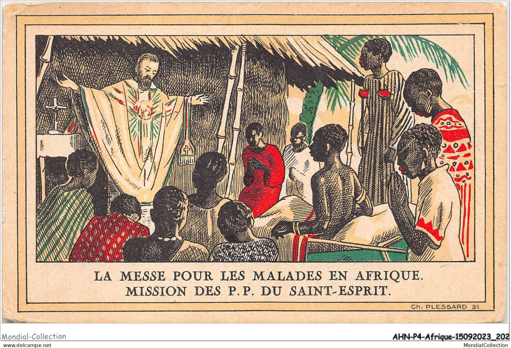 AHNP4-0491 - AFRIQUE - La Messe Pour Les Malades En Afrique - Mission Des P P Du Saint-esprit - Non Classificati