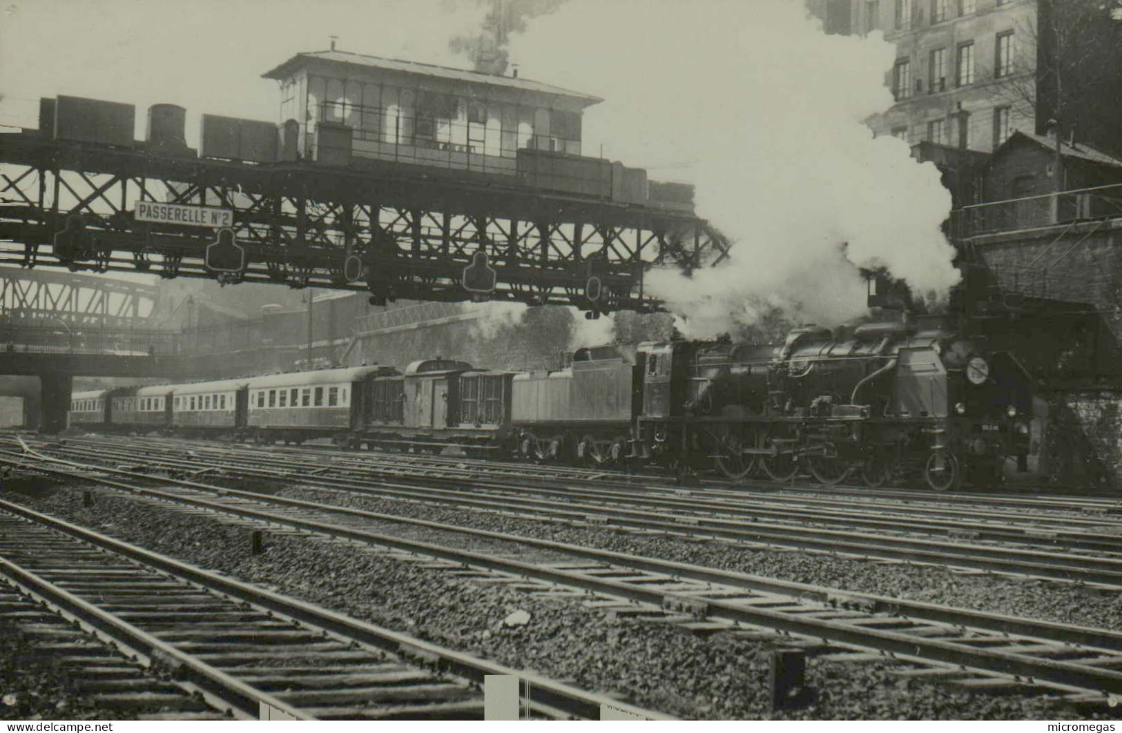 La Flèche D'Or - Cliché J. Renaud, 1950 - Treni