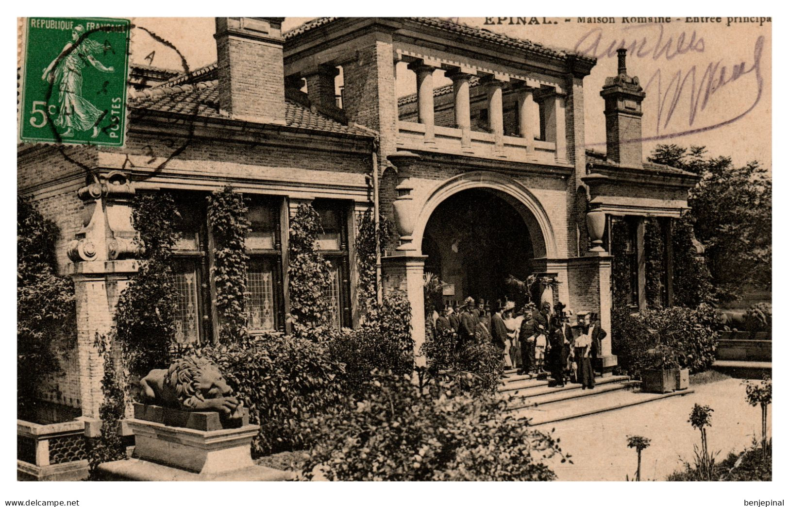 Epinal -  Maison Romaine - Entrée Principale (très Animée) - Epinal