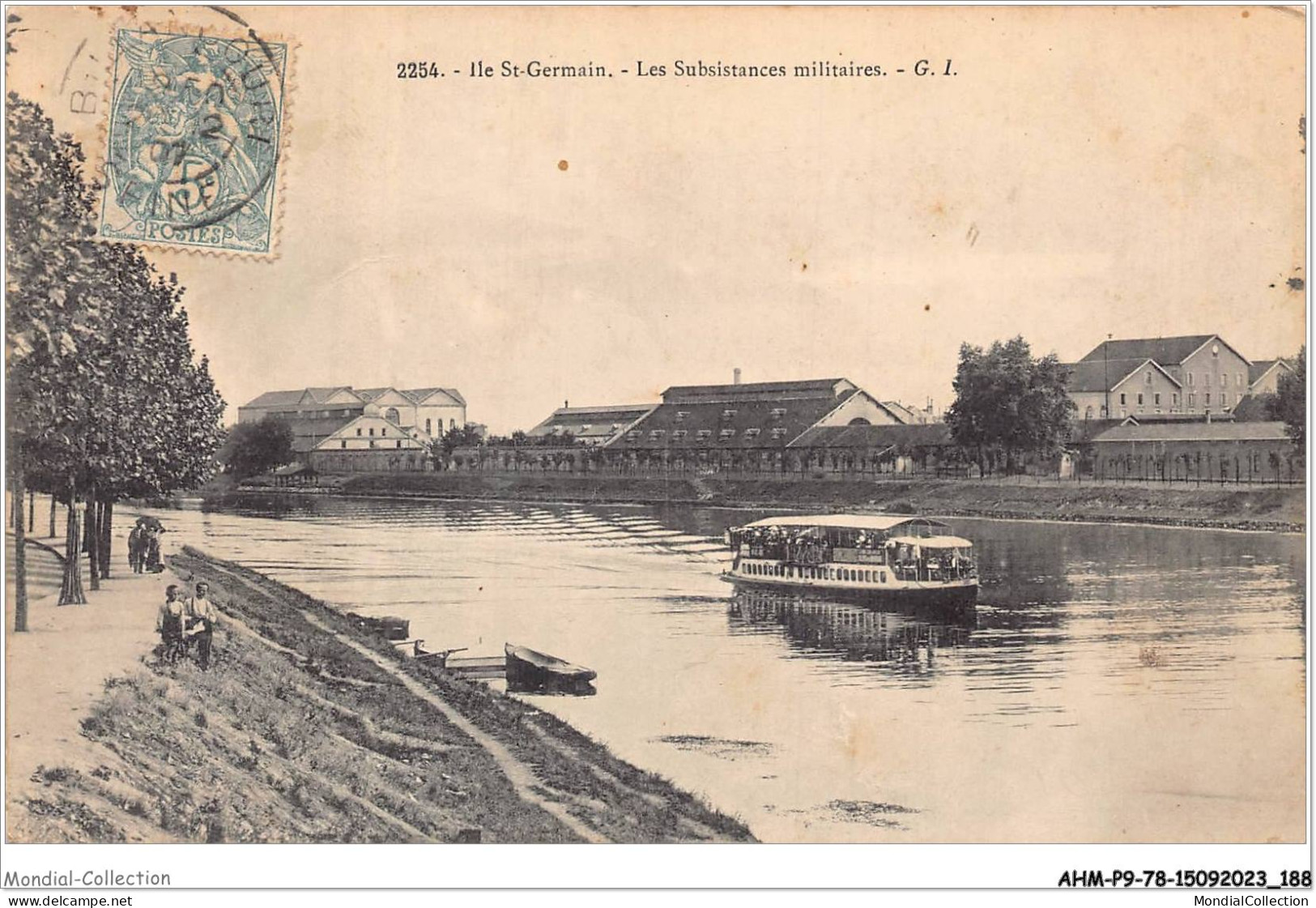 AHMP9-78-0981 - ISSY LES MOULINEAUX ILE ST-GERMAIN - Les Subsistances Militaires - Issy Les Moulineaux