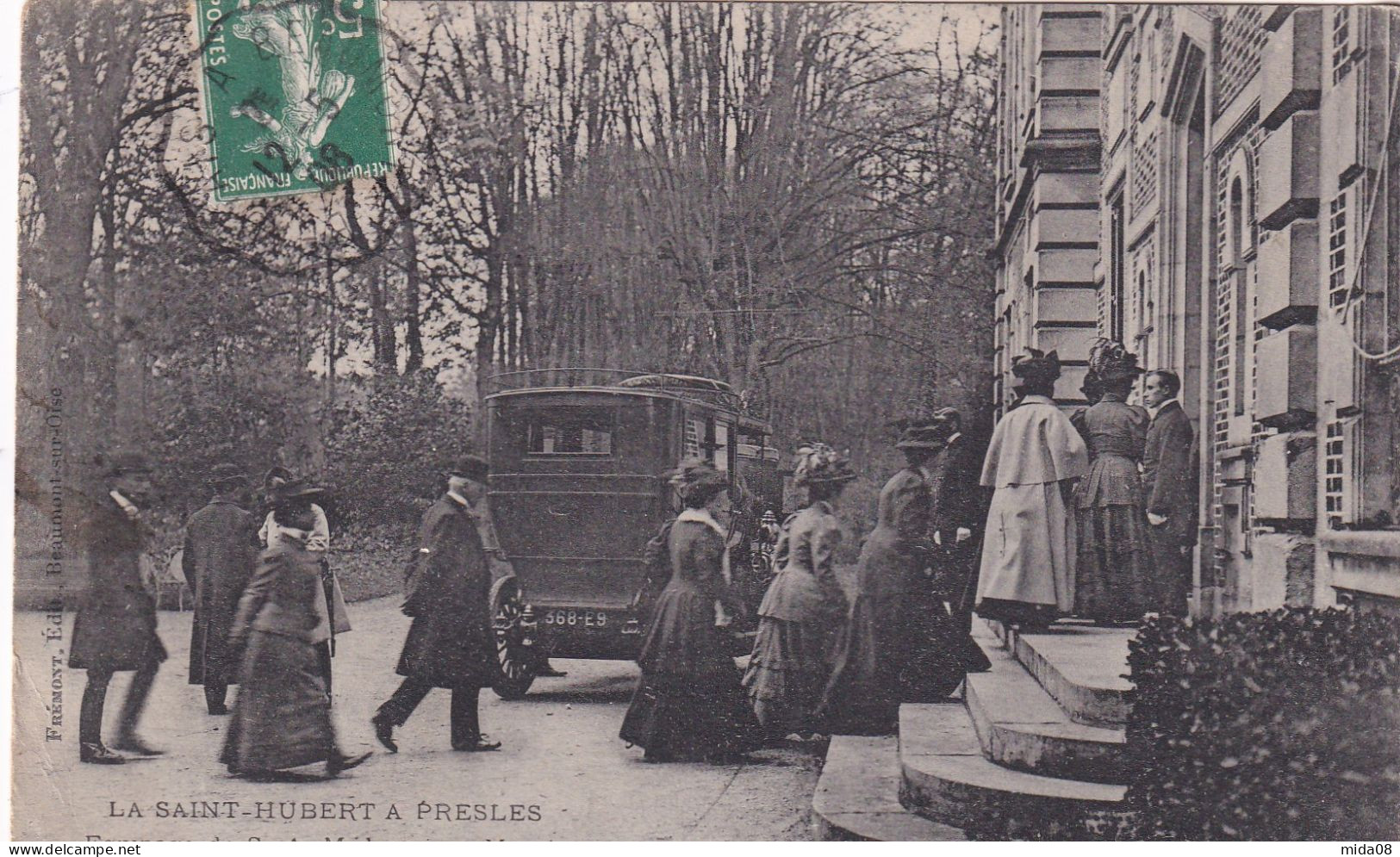 CHASSE . La Saint Hubert à PRESLES . Equipage De S. A. M. Le Prince MURAT . Animée - Jagd