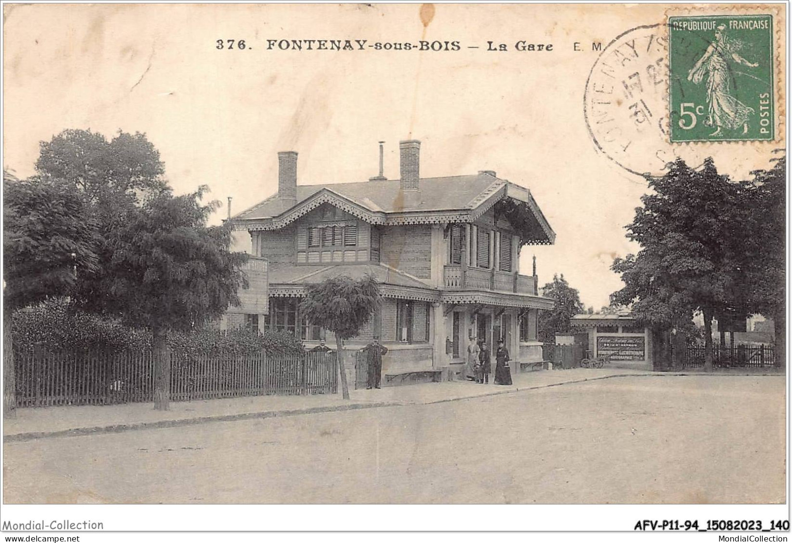 AFVP11-94-1010 - FONTENAY-SOUS-BOIS - La Gare  - Fontenay Sous Bois