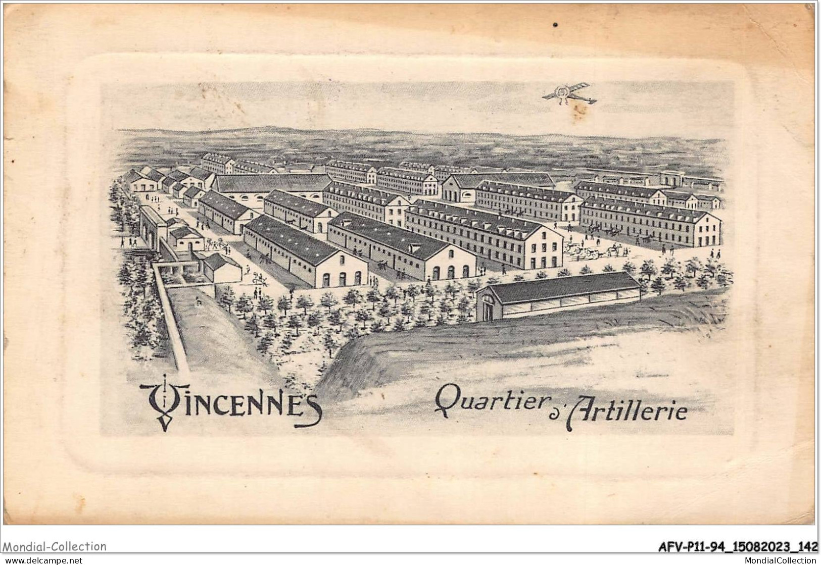 AFVP11-94-1011 - VINCENNES - Quartiers Artillerie  - Vincennes