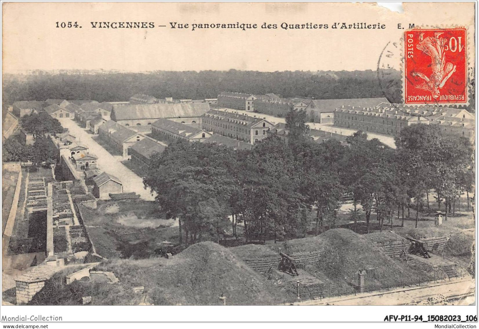 AFVP11-94-0994 - VINCENNES - Vue Panoramique Des Quartiers D'artillerie  - Vincennes