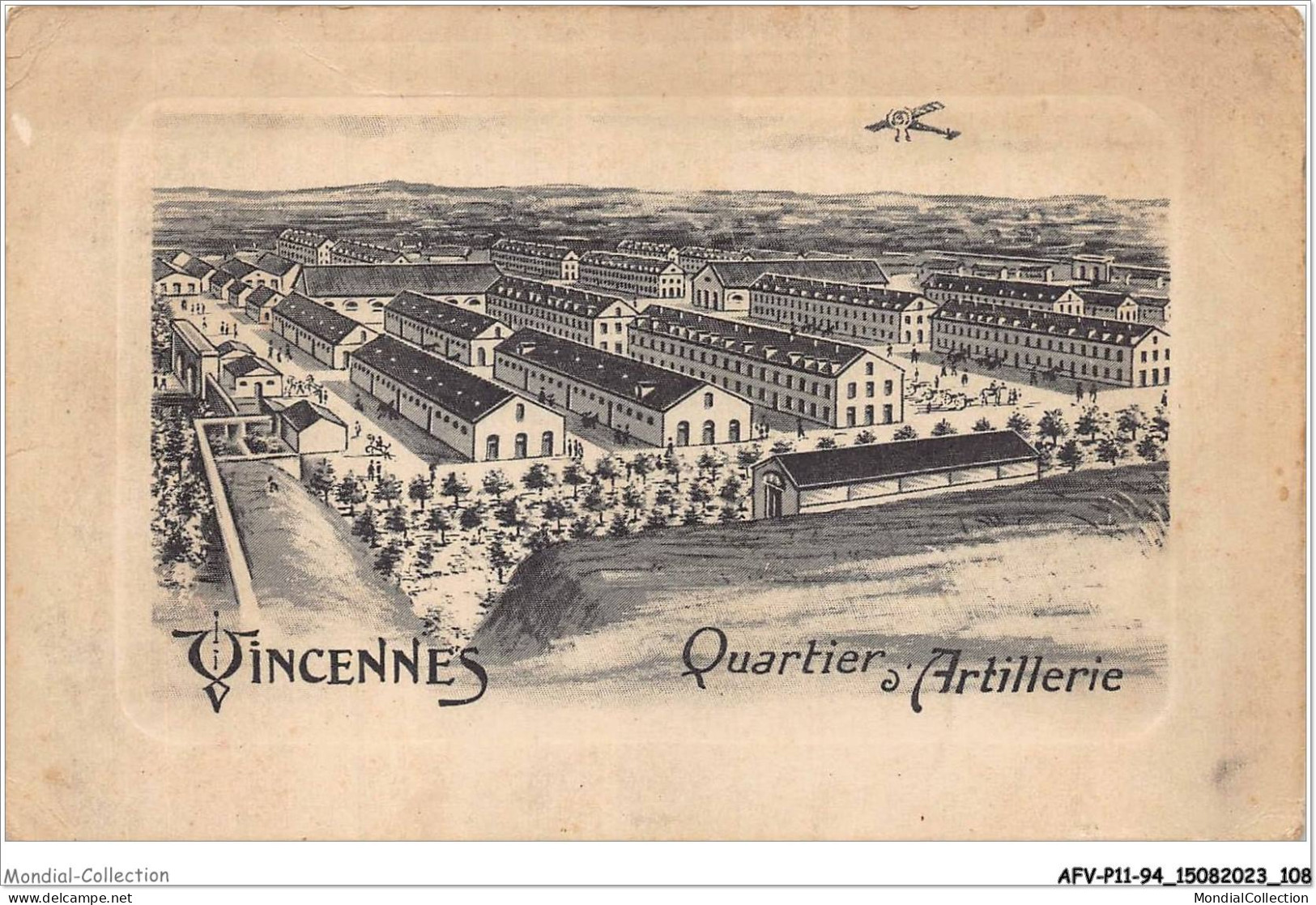 AFVP11-94-0995 - VINCENNES - Quartiers Artillerie  - Vincennes