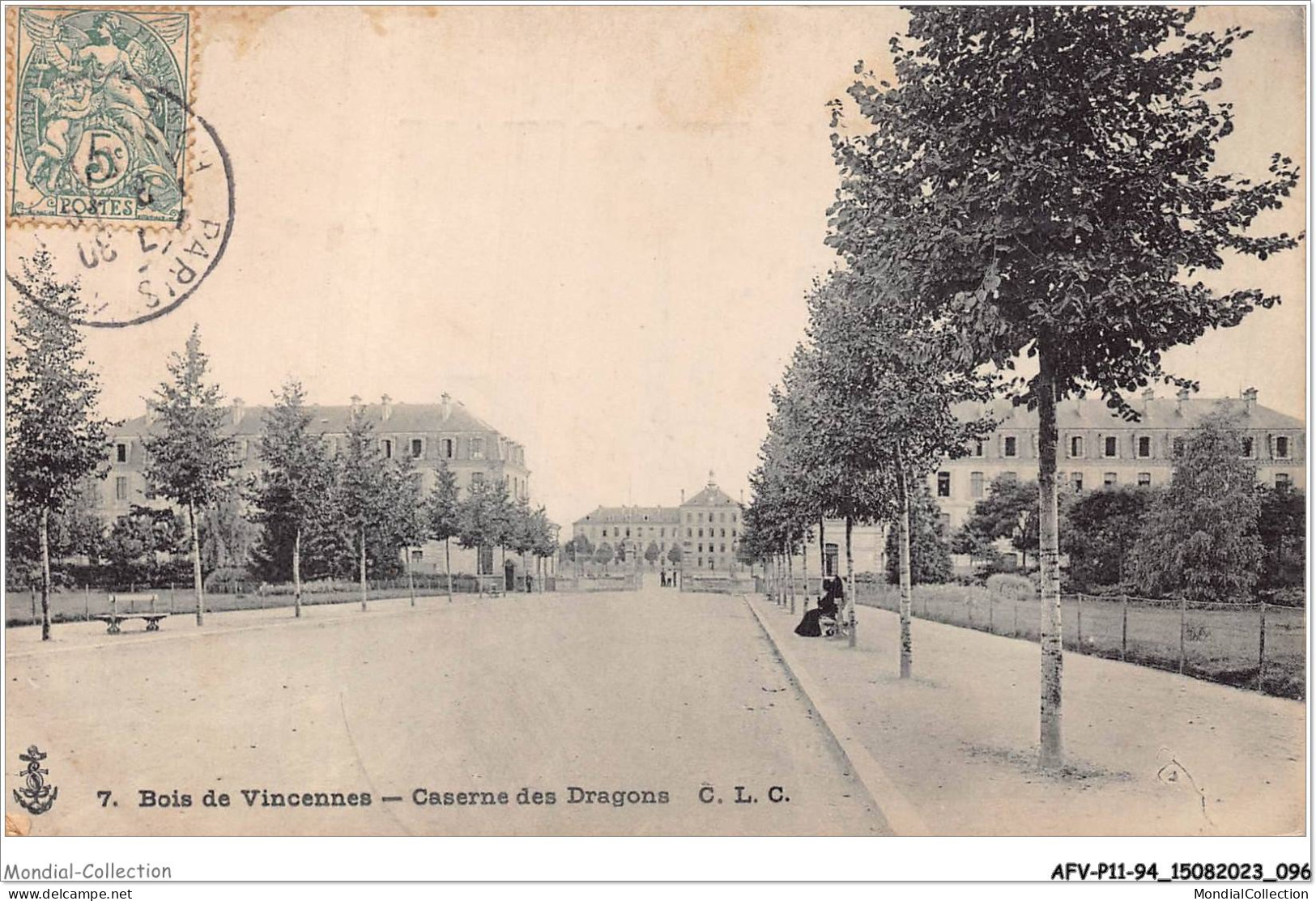AFVP11-94-0989 - BOIS DE VINCENNES - Caserne Des Dragons  - Vincennes