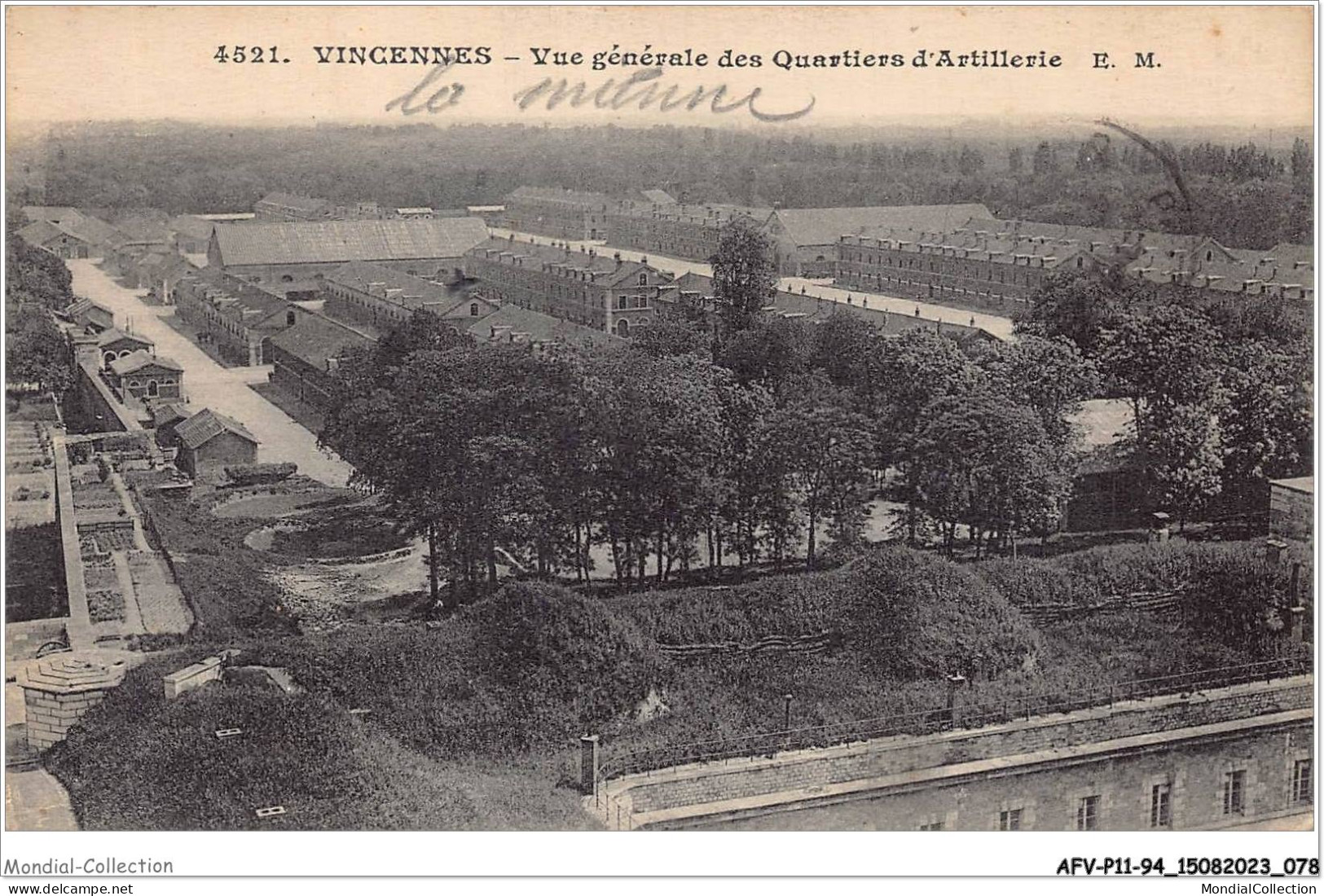 AFVP11-94-0980 - VINCENNES - Vue Générale Des Quartiers D'artillerie  - Vincennes