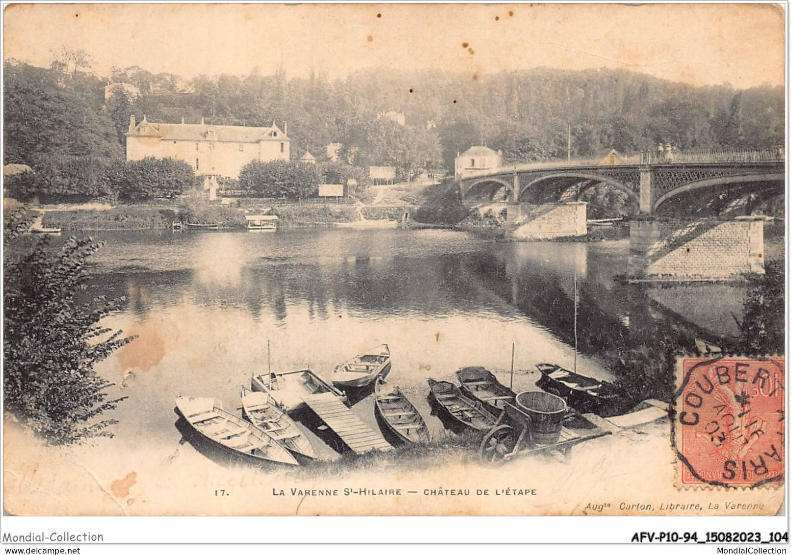 AFVP10-94-0923 - LA VARENNE-ST-HILAIRE - Château De L'étape  - Chennevieres Sur Marne