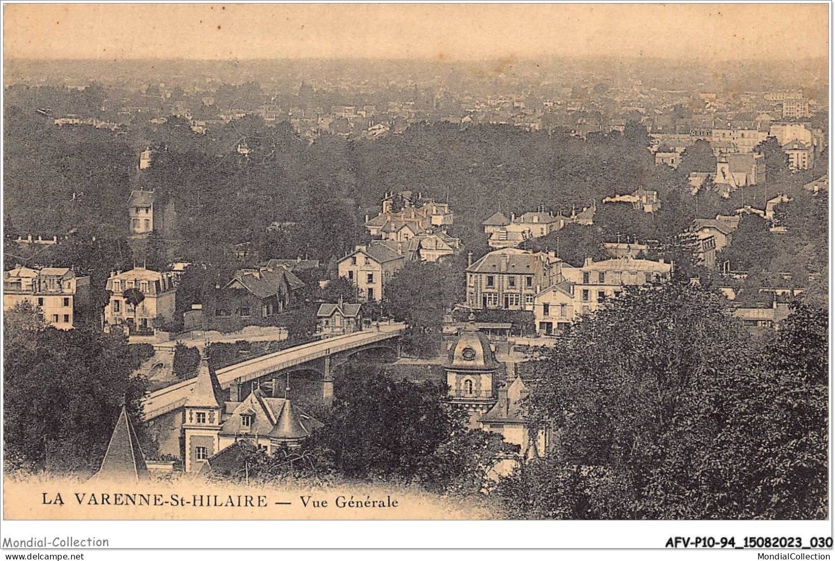 AFVP10-94-0886 - LA VARENNE-ST-HILAIRE - Vue Générale  - Chennevieres Sur Marne