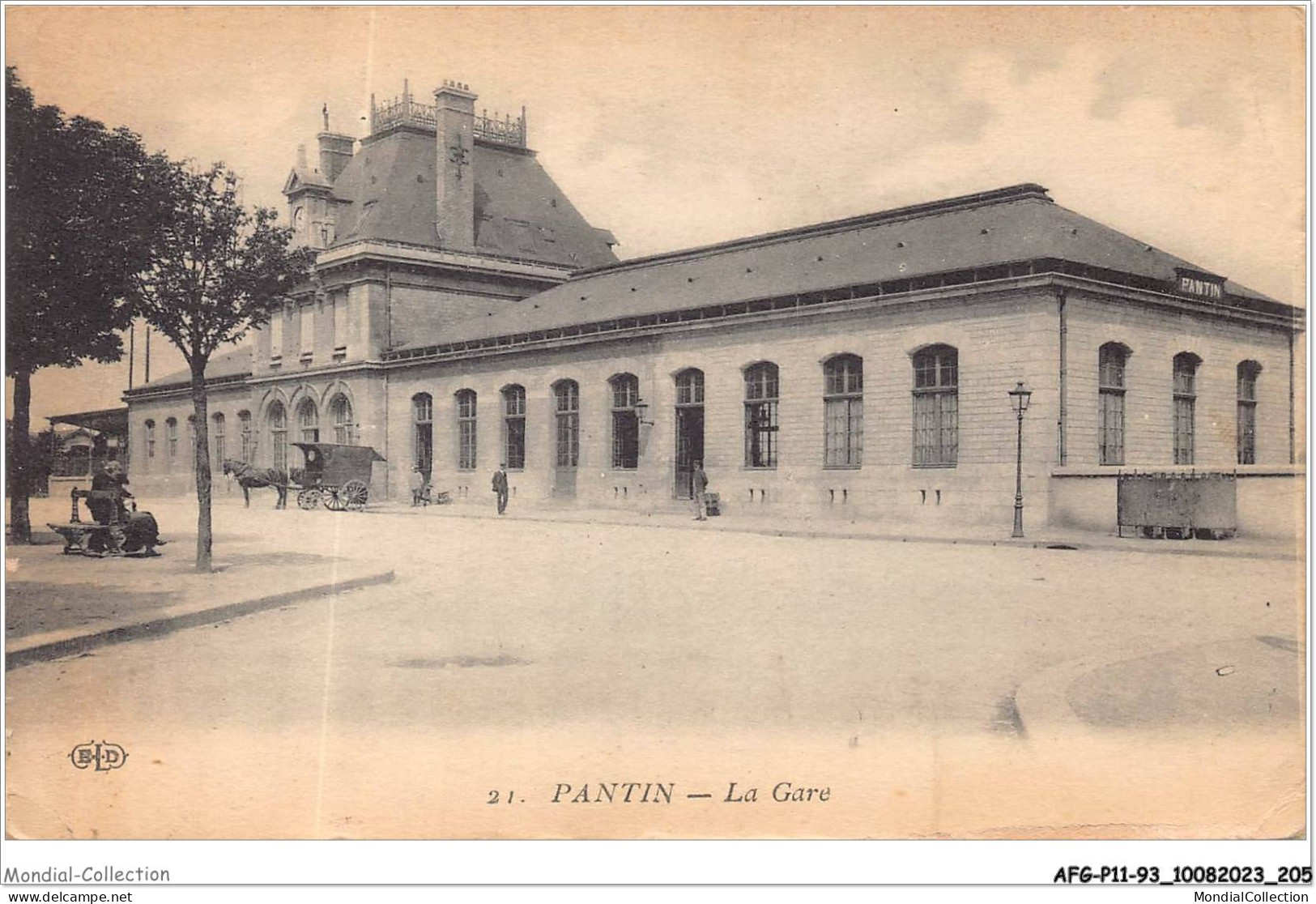 AFGP11-93-0952 - PANTIN - La Gare  - Pantin
