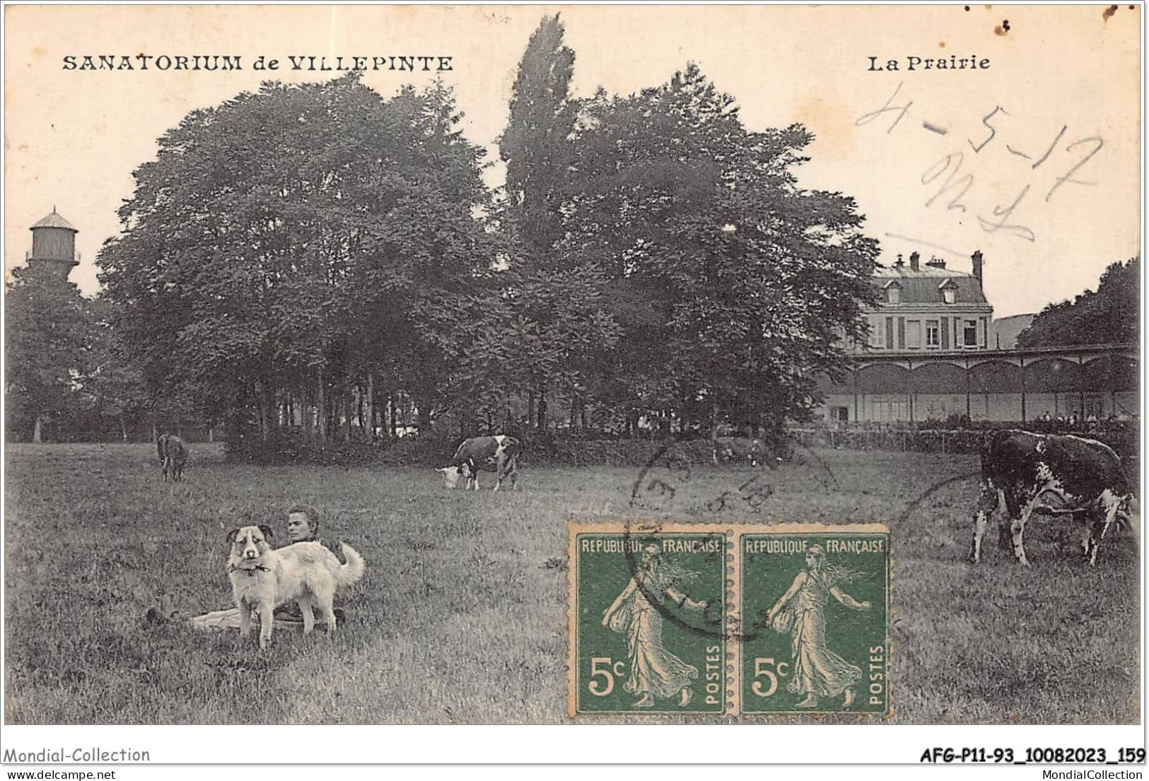 AFGP11-93-0929 - SANATORIUM DE VILLEPINTE - La Prairie  - Villepinte