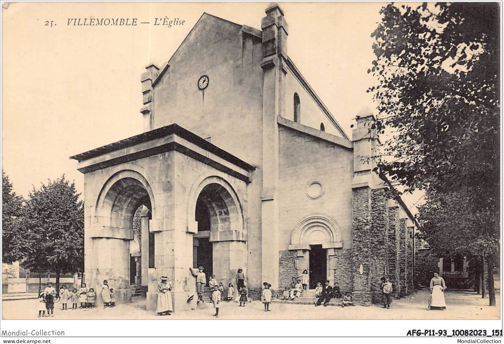 AFGP11-93-0925 - VILLEMOMBLE - L'église  - Villemomble