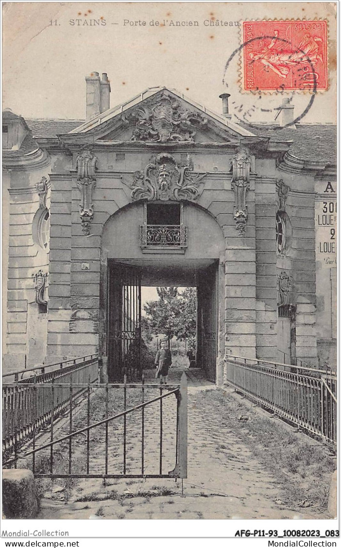 AFGP11-93-0891 - STAINS - Porte De L'ancien Château  - Stains