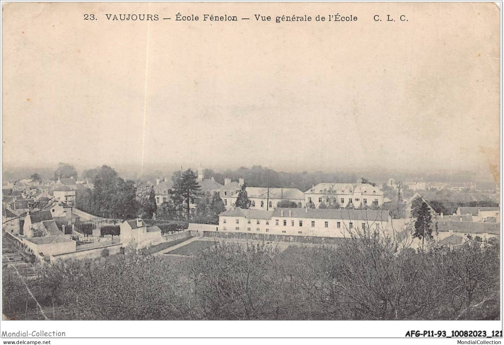 AFGP11-93-0910 - VAUJOURS - école Fénelon - Vue Générale De L'école  - Le Raincy