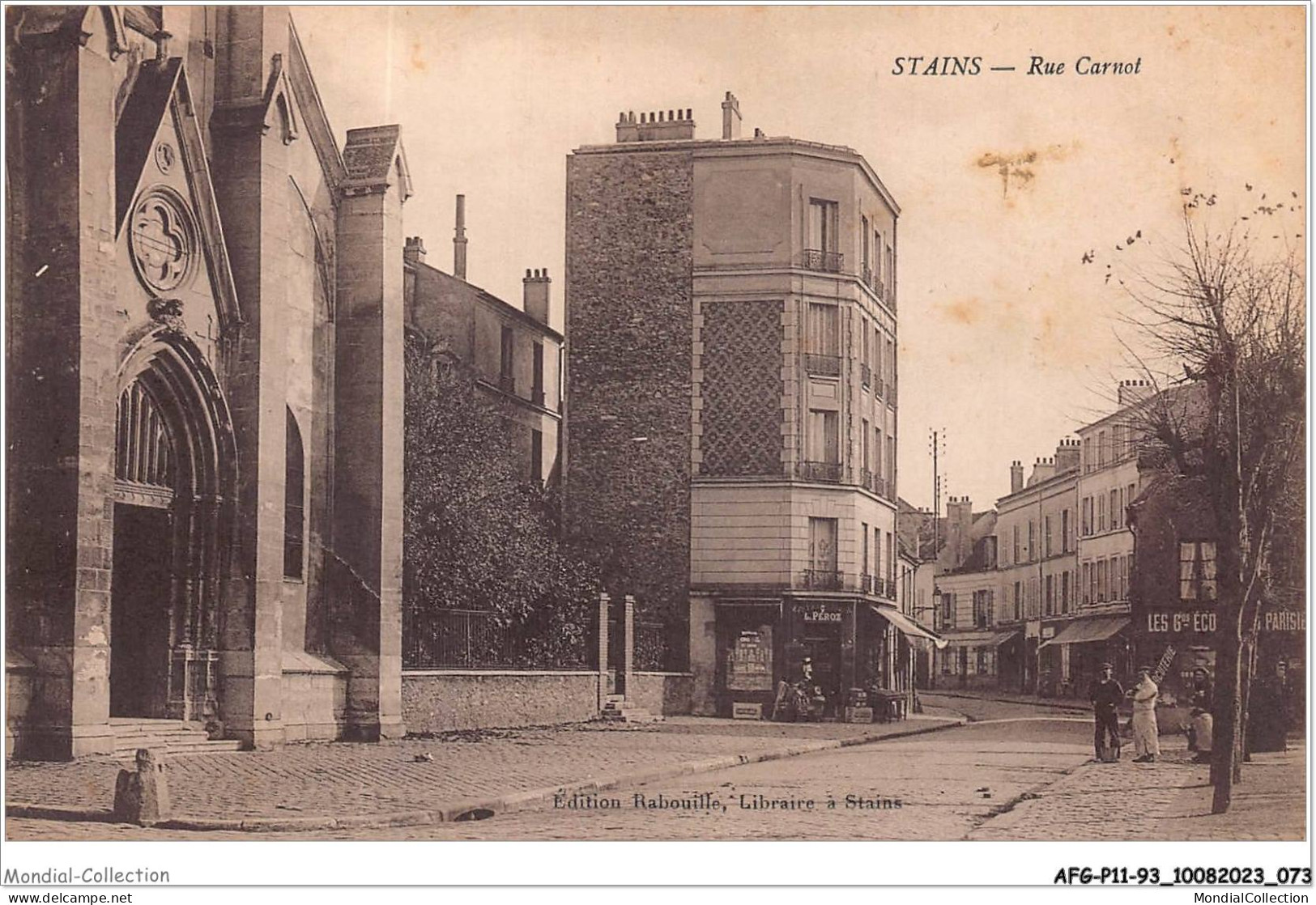 AFGP11-93-0886 - STAINS - Rue Carnot  - Stains