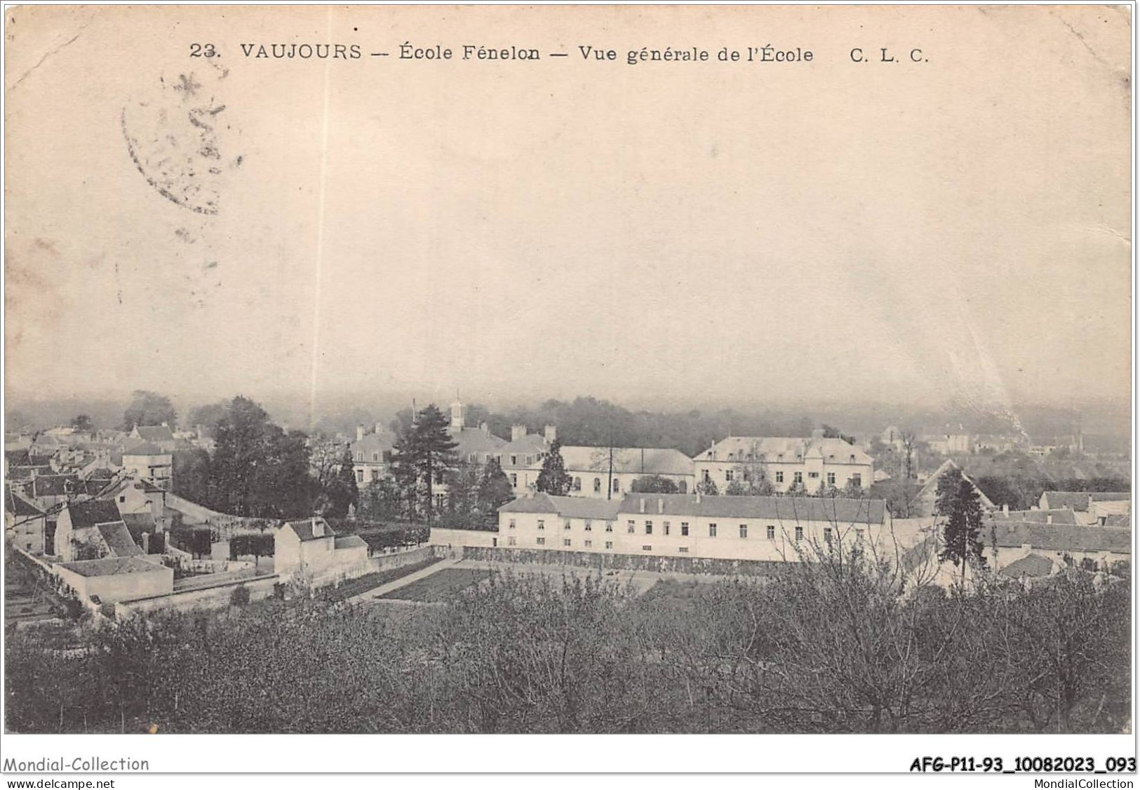 AFGP11-93-0896 - VAUJOURS - école Fénelon - Vue Générale De L'école  - Le Raincy