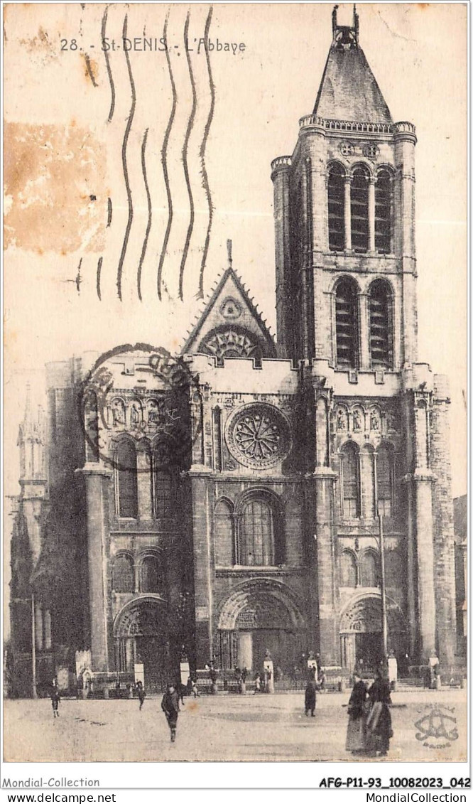 AFGP11-93-0870 - SAINT-DENIS - L'abbaye  - Saint Denis