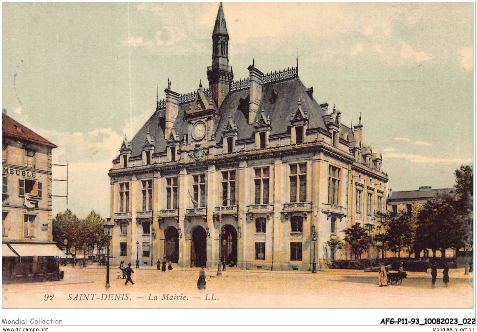 AFGP11-93-0860 - SAINT-DENIS - La Mairie  - Saint Denis