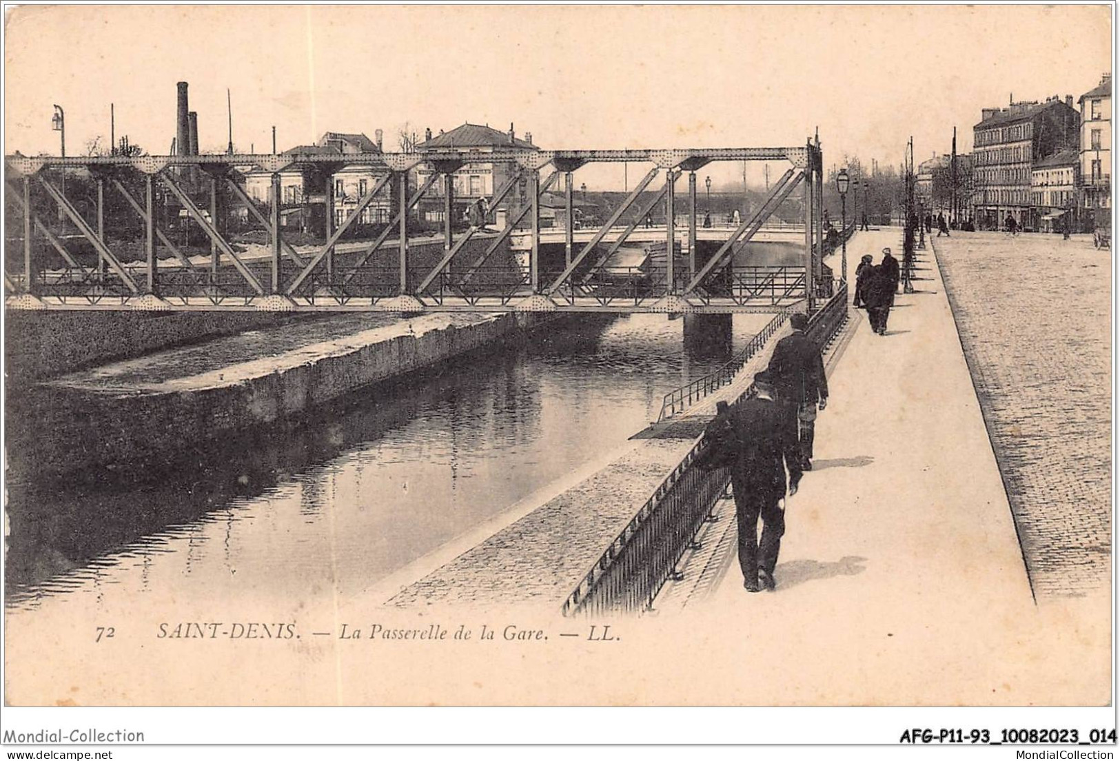 AFGP11-93-0856 - SAINT-DENIS - La Passerelle De La Gare  - Saint Denis