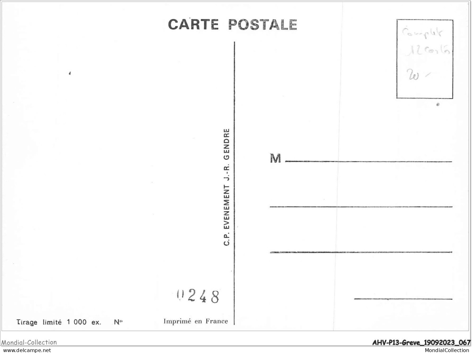 AHVP13-1147 - GREVE - Plogoff - Février 1980 - Chapelle Saint-yves - Dernier Face à Face Après Le Départ Des Mairies  - Streiks