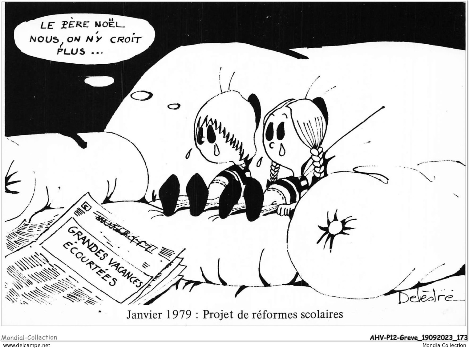 AHVP12-1103 - GREVE - Janvier 1979 - Projet De Reformes Scolaires  - Strikes