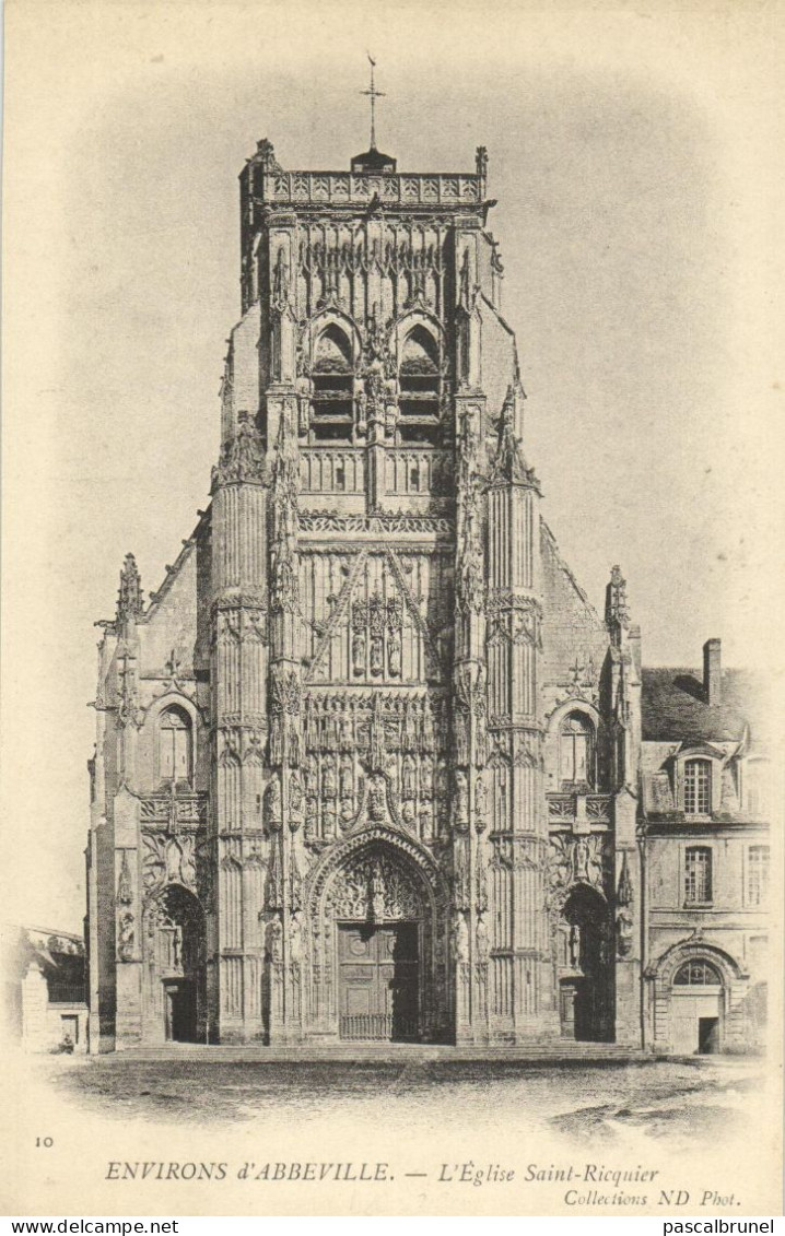 SAINT RIQUIER - L' EGLISE - Saint Riquier