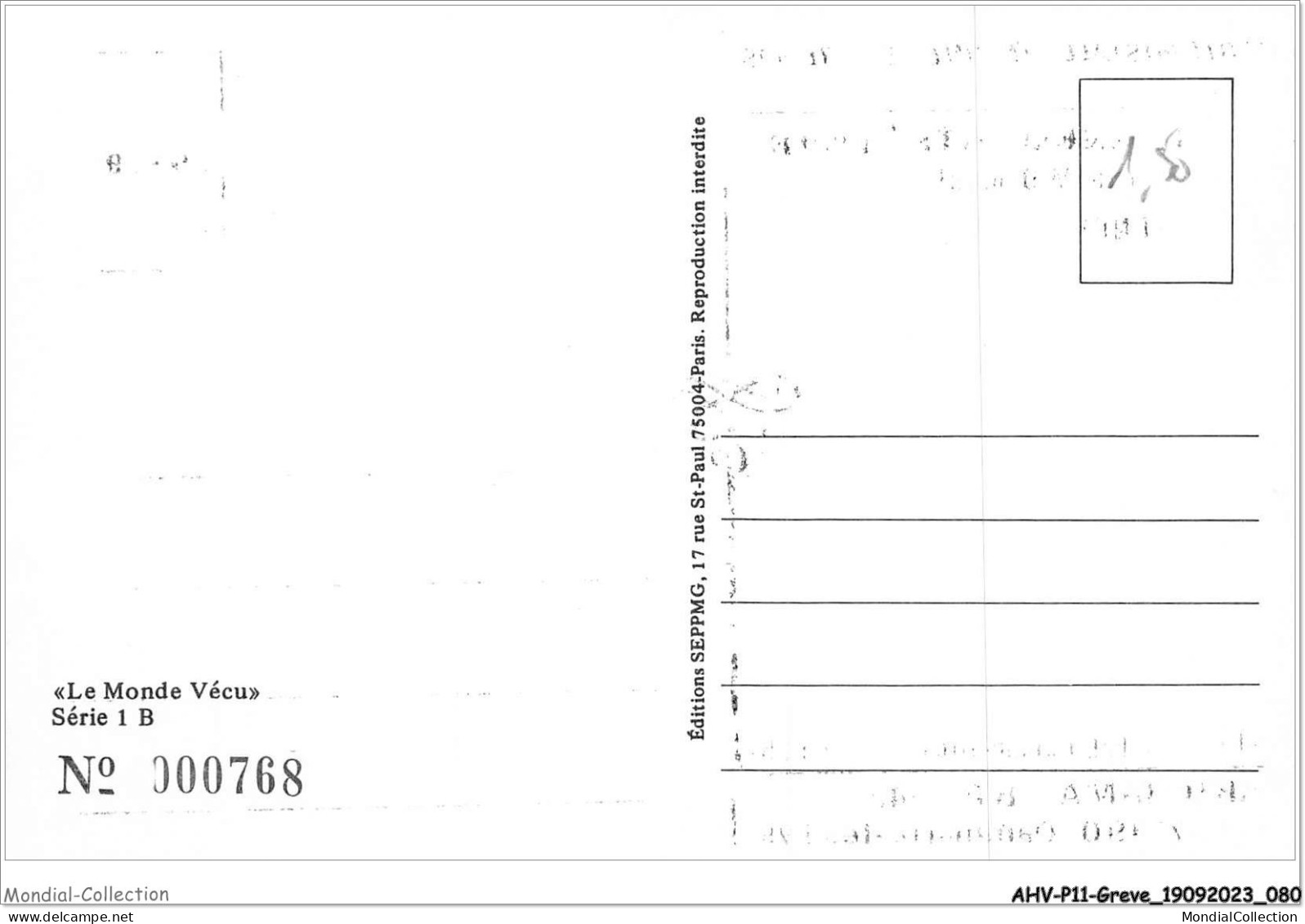 AHVP11-0979 - GREVE - Ceux De La "manu" Le 4 Septembre 1980 à Paris  - Grèves