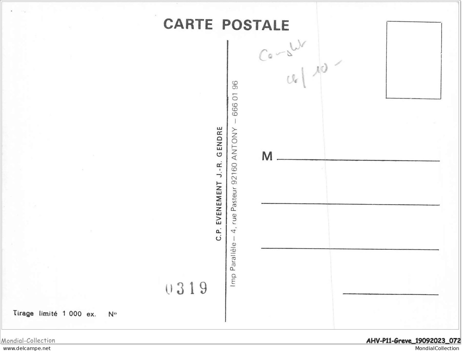 AHVP11-0975 - GREVE - Paris 6 Octobre 1979 - Manifestation Pour L'avortement Libre Et Gratuit  - Strikes