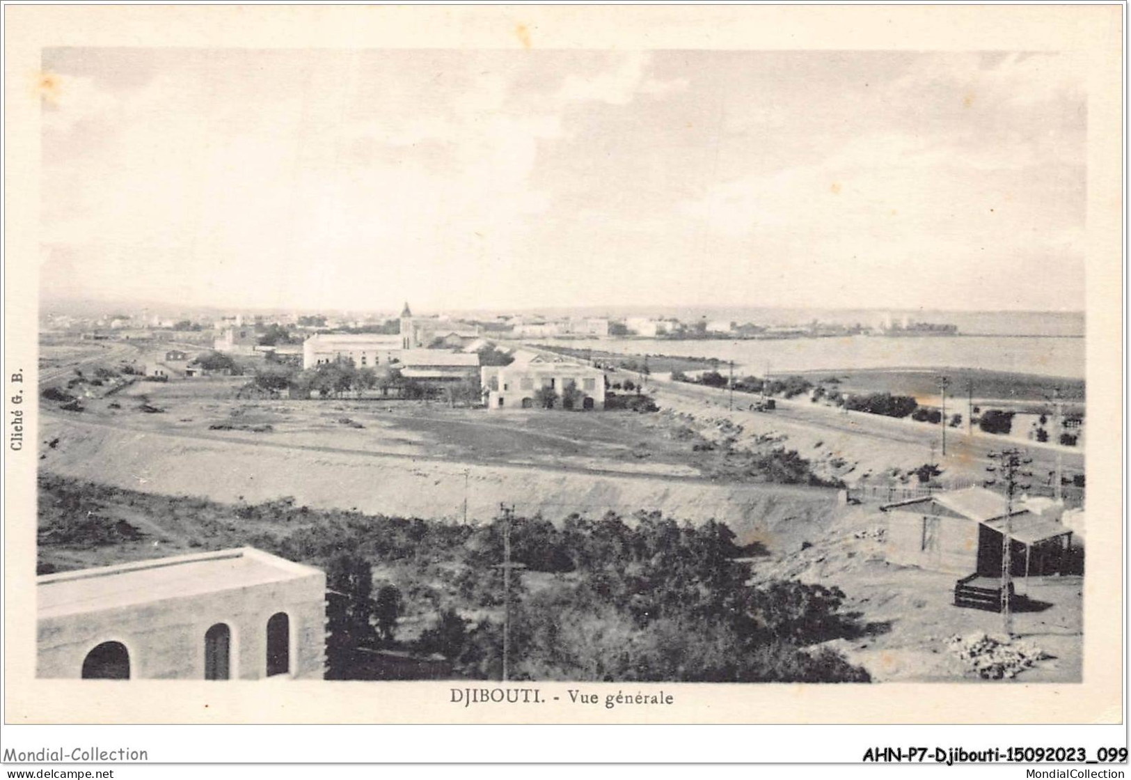 AHNP7-0796 - AFRIQUE - DJIBOUTI - Vue Générale - Gibuti