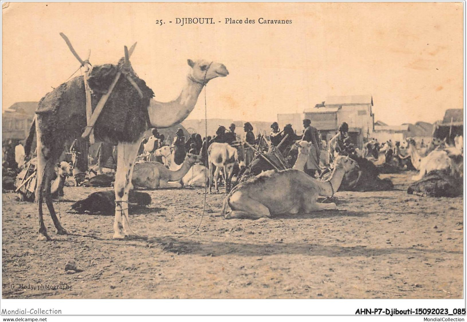 AHNP7-0789 - AFRIQUE - DJIBOUTI - Place Des Caravanes - Gibuti