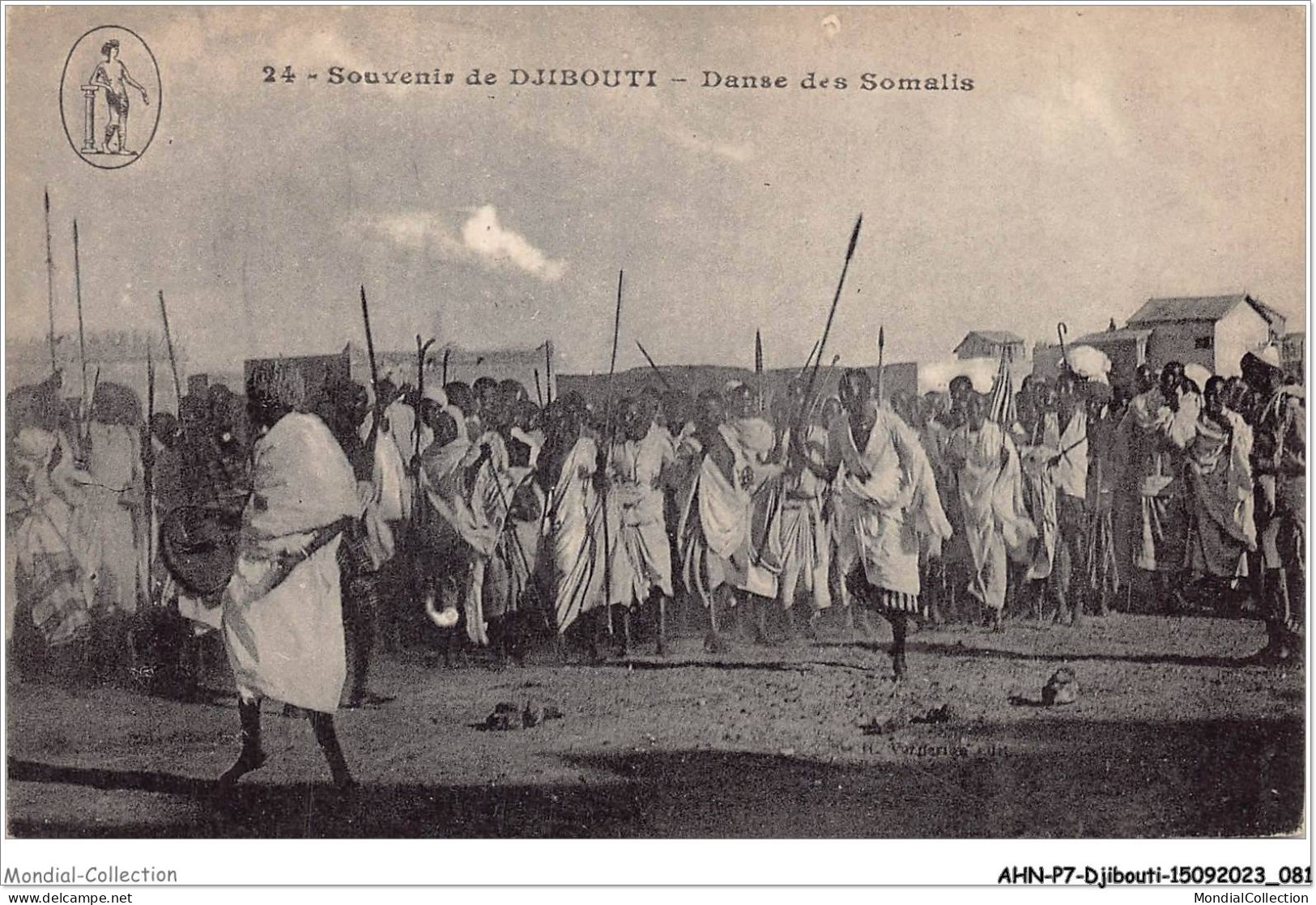 AHNP7-0787 - AFRIQUE - DJIBOUTI - Souvenir De Djibouti - Danse Des Somalis - Gibuti
